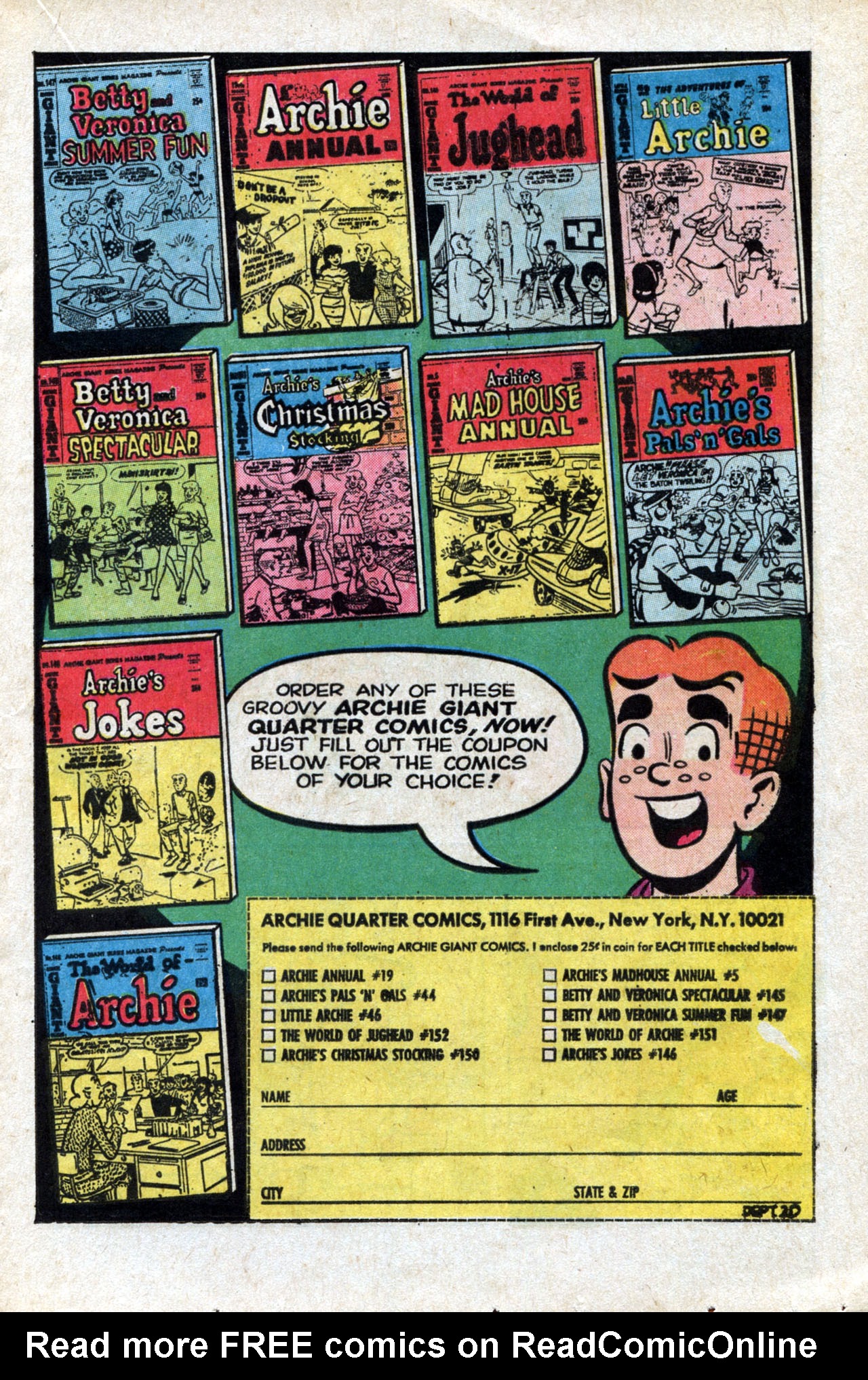 Read online Archie and Me comic -  Issue #19 - 17