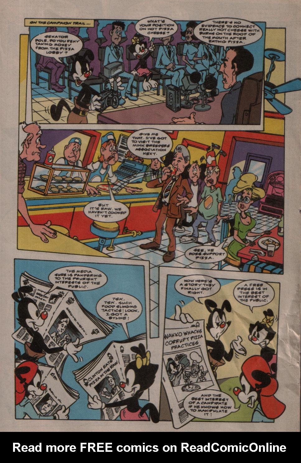 Read online Animaniacs comic -  Issue #23 - 20