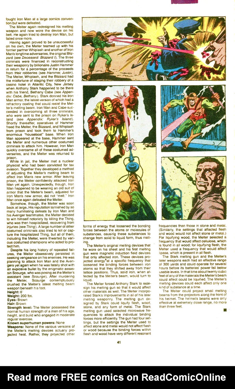 The Official Handbook of the Marvel Universe Deluxe Edition issue 18 - Page 43