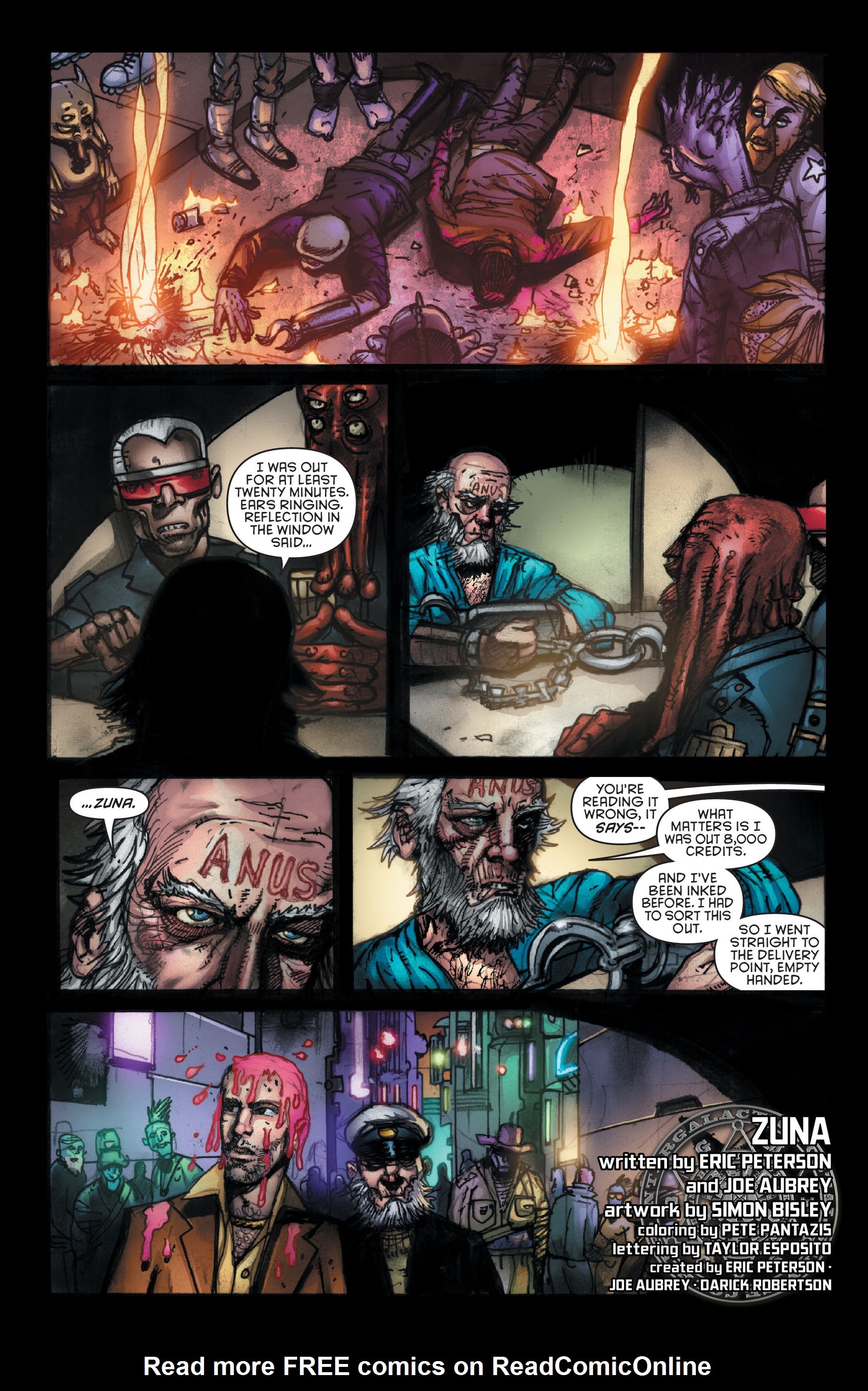 Read online Space Bastards: Special Delivery comic -  Issue # TPB - 56