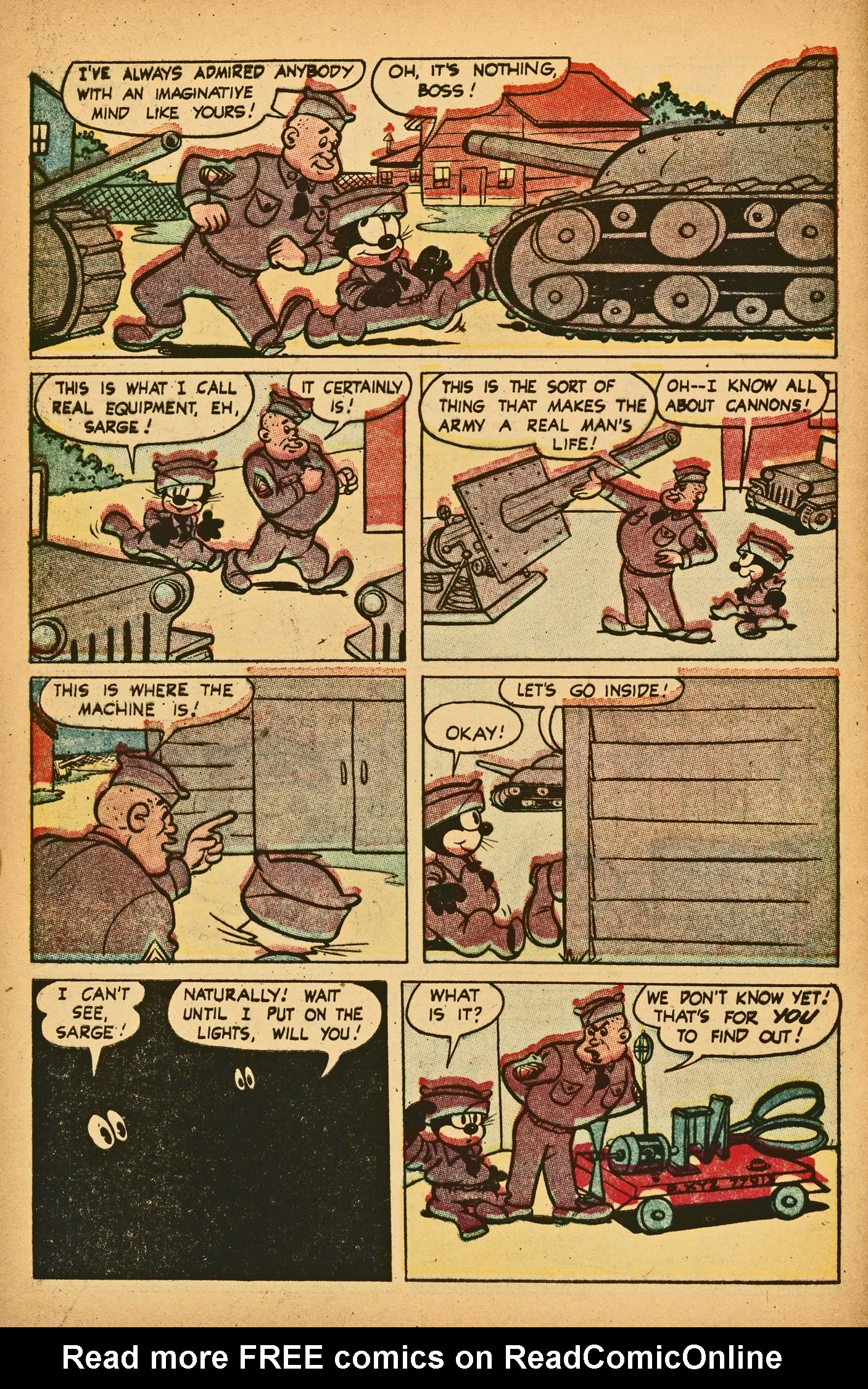 Read online Felix the Cat (1951) comic -  Issue #56 - 6