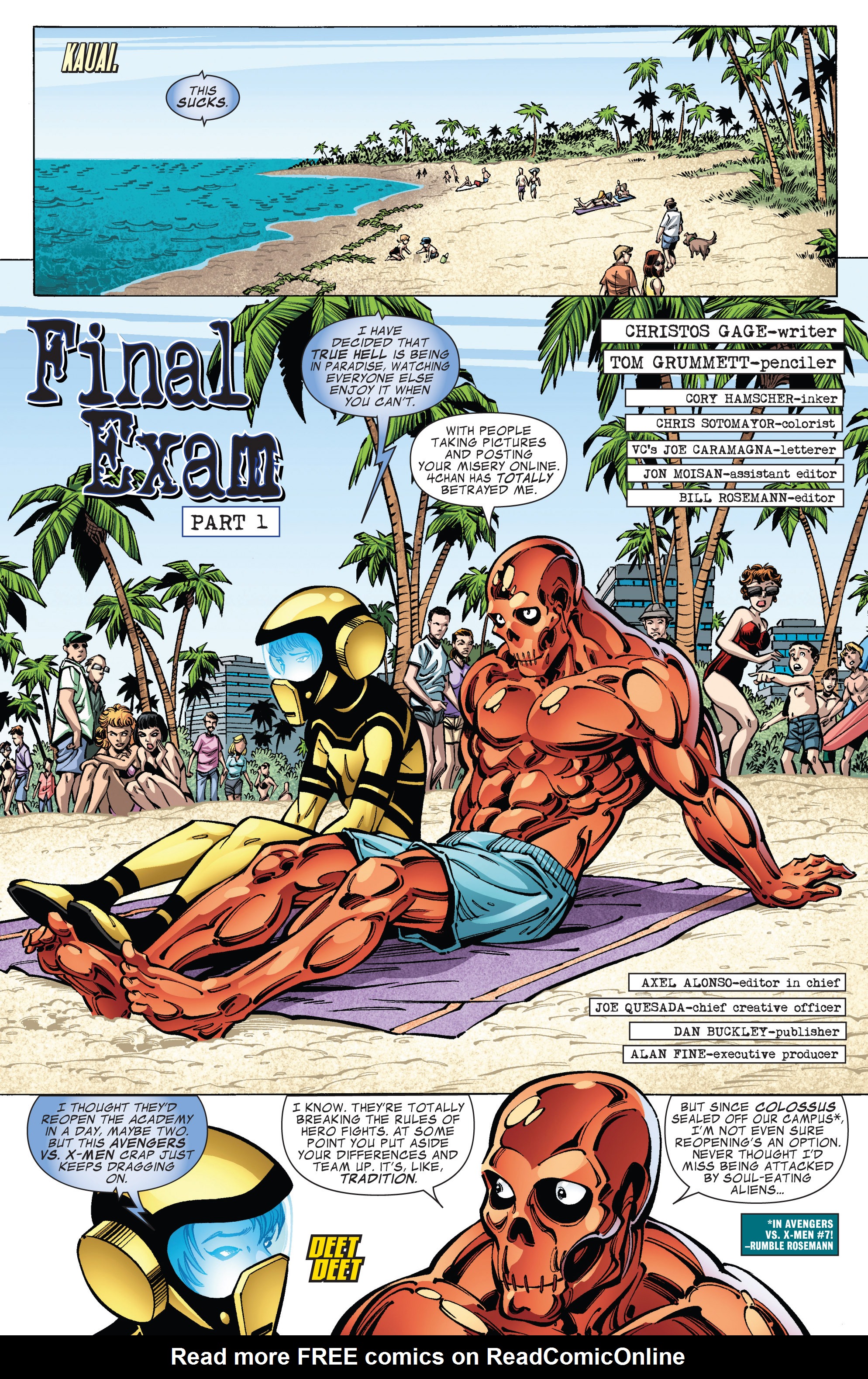 Read online Avengers Academy comic -  Issue # _TPB Final Exams - 5
