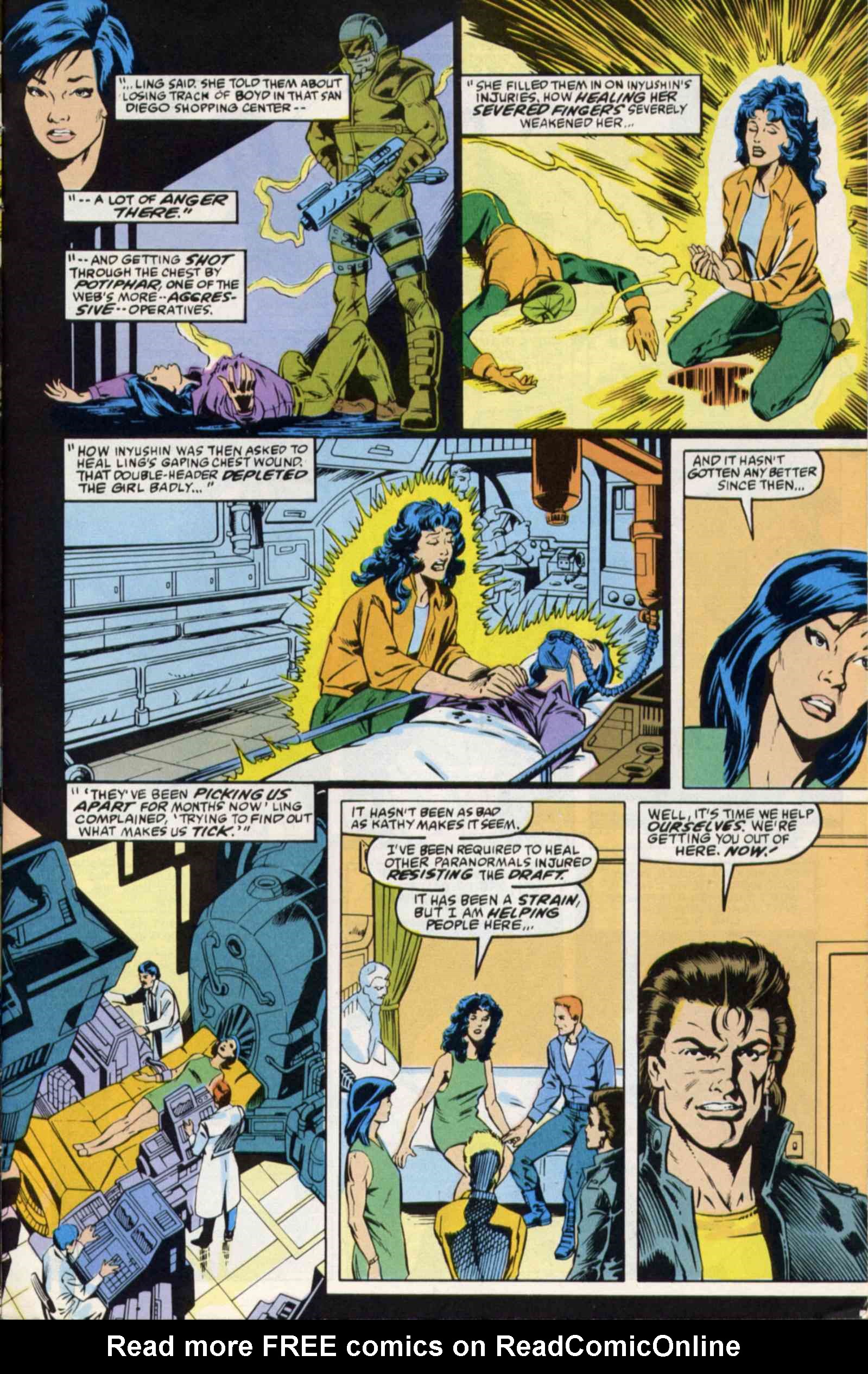 Read online Psi-Force comic -  Issue #24 - 5