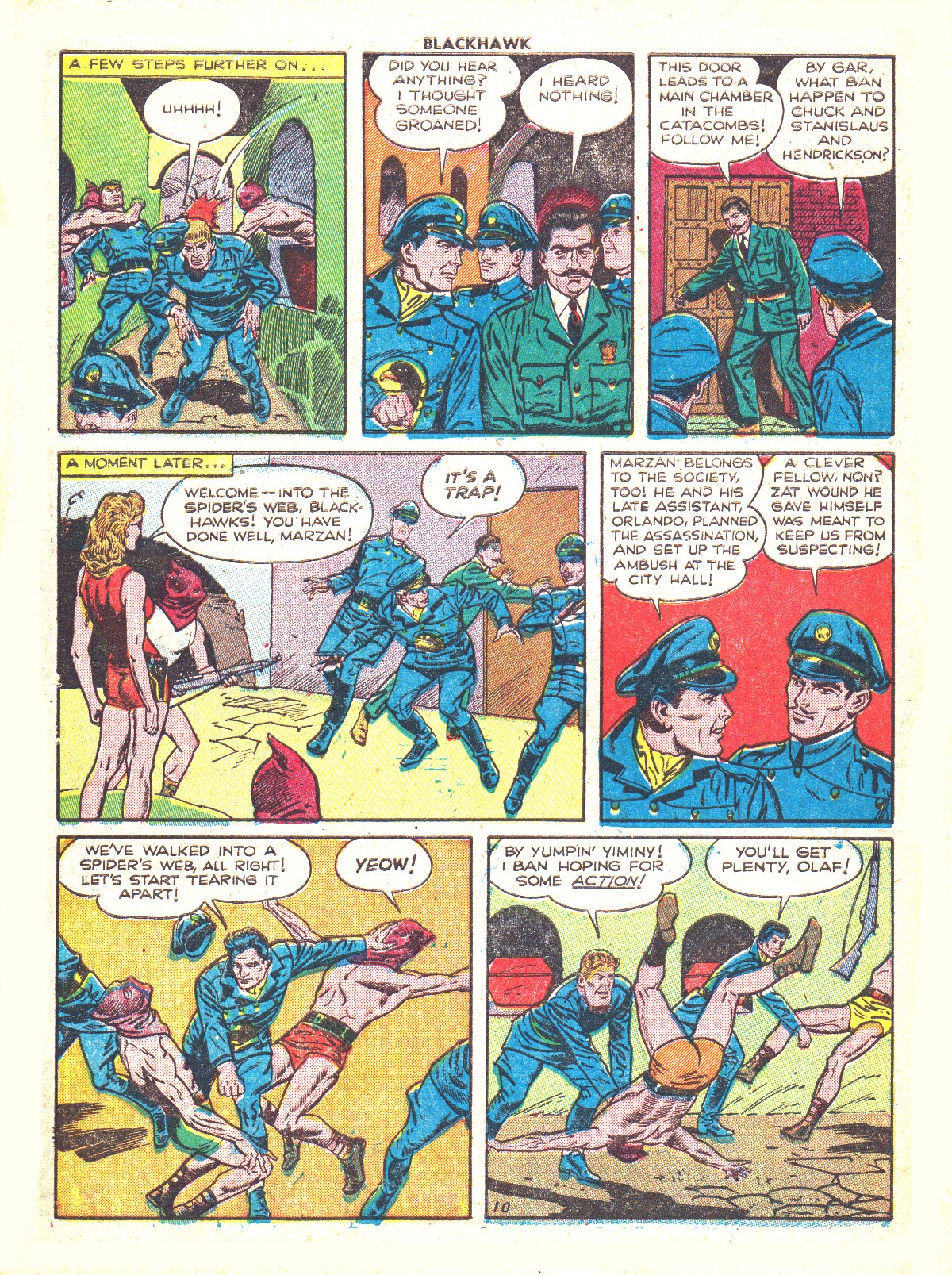 Read online Blackhawk (1957) comic -  Issue #43 - 12