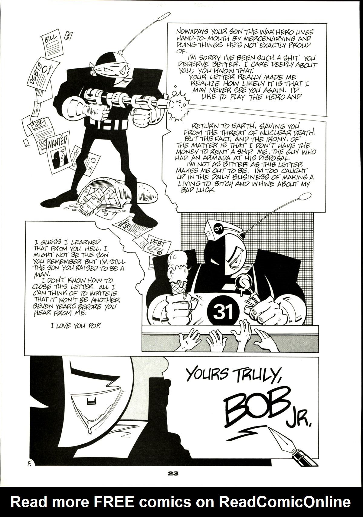 Read online Threat comic -  Issue #7 - 25