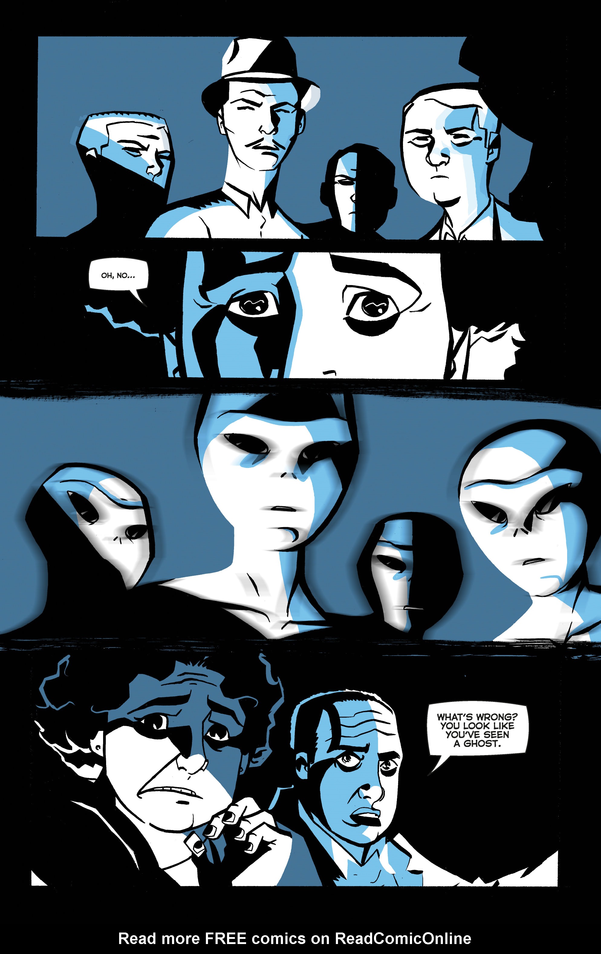 Read online Blue Book comic -  Issue #3 - 4