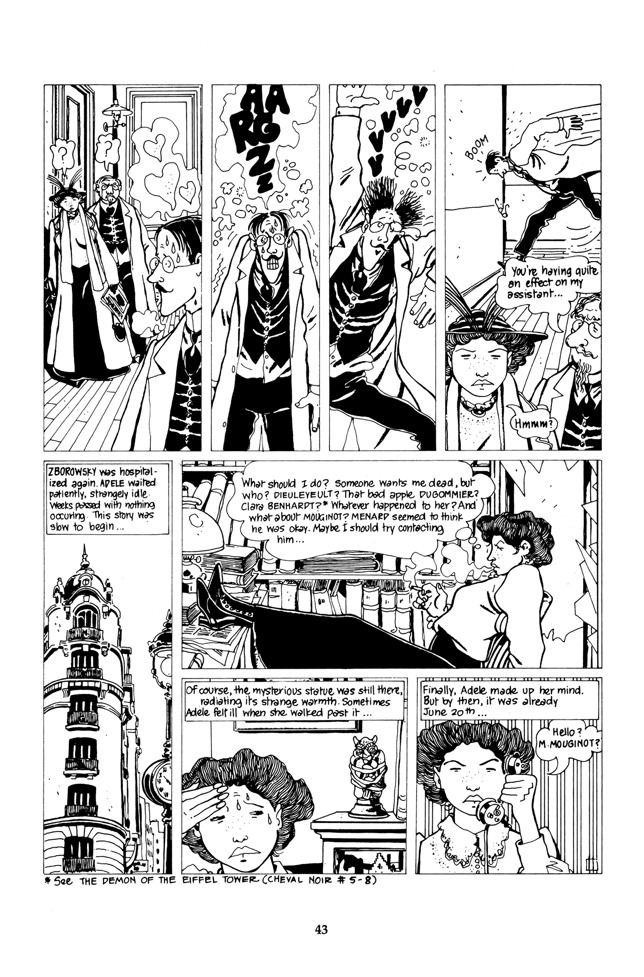 Read online The Extraordinary Adventures of Adele Blanc-Sec comic -  Issue #4 - 22