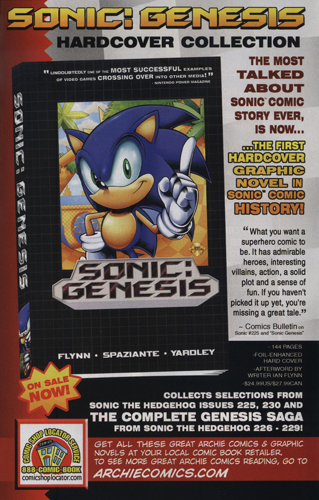 Read online Sonic the Hedgehog Free Comic Book Day Edition comic -  Issue # Special 6 - 25