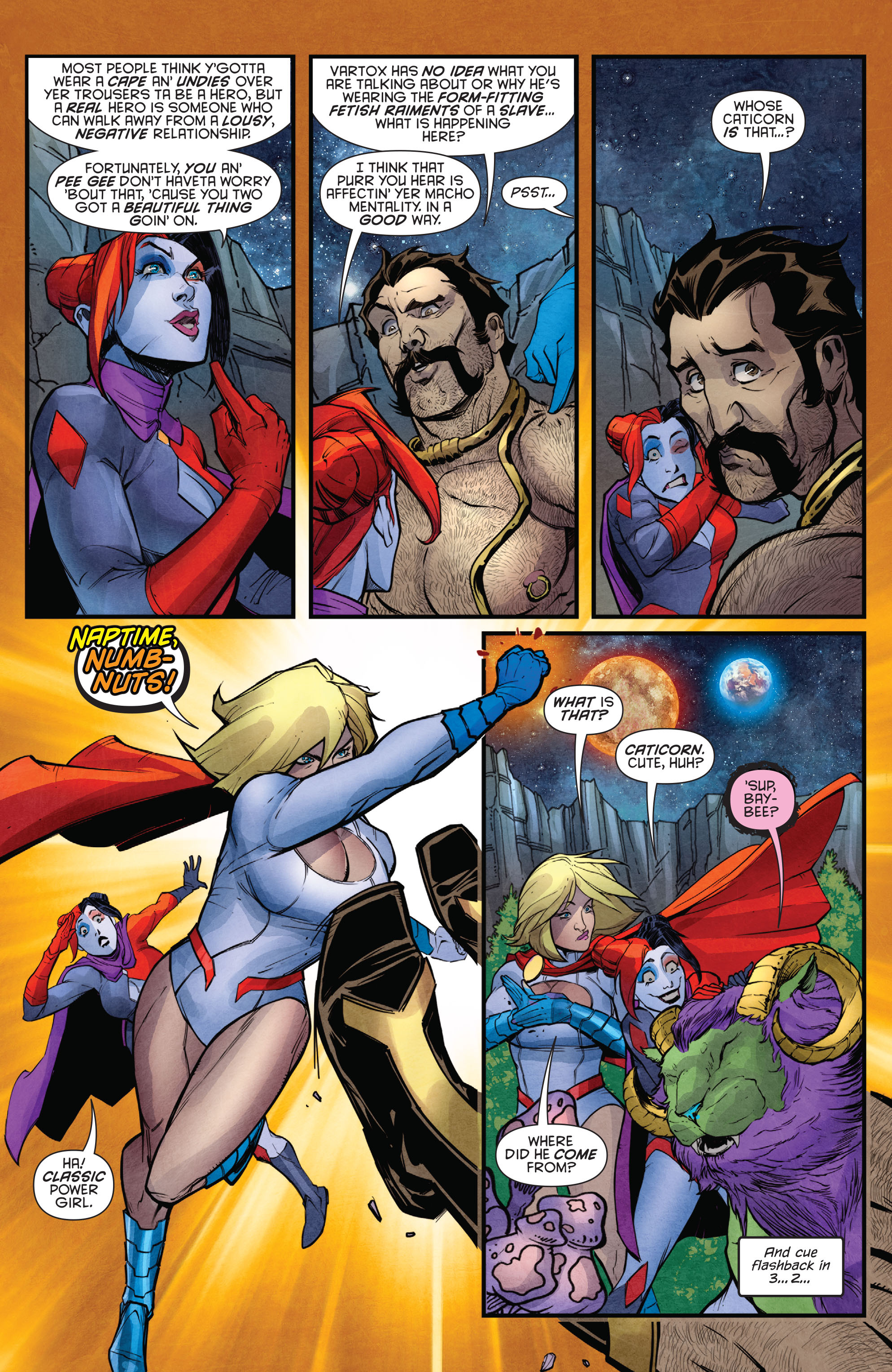 Read online Harley Quinn and Power Girl comic -  Issue #4 - 8