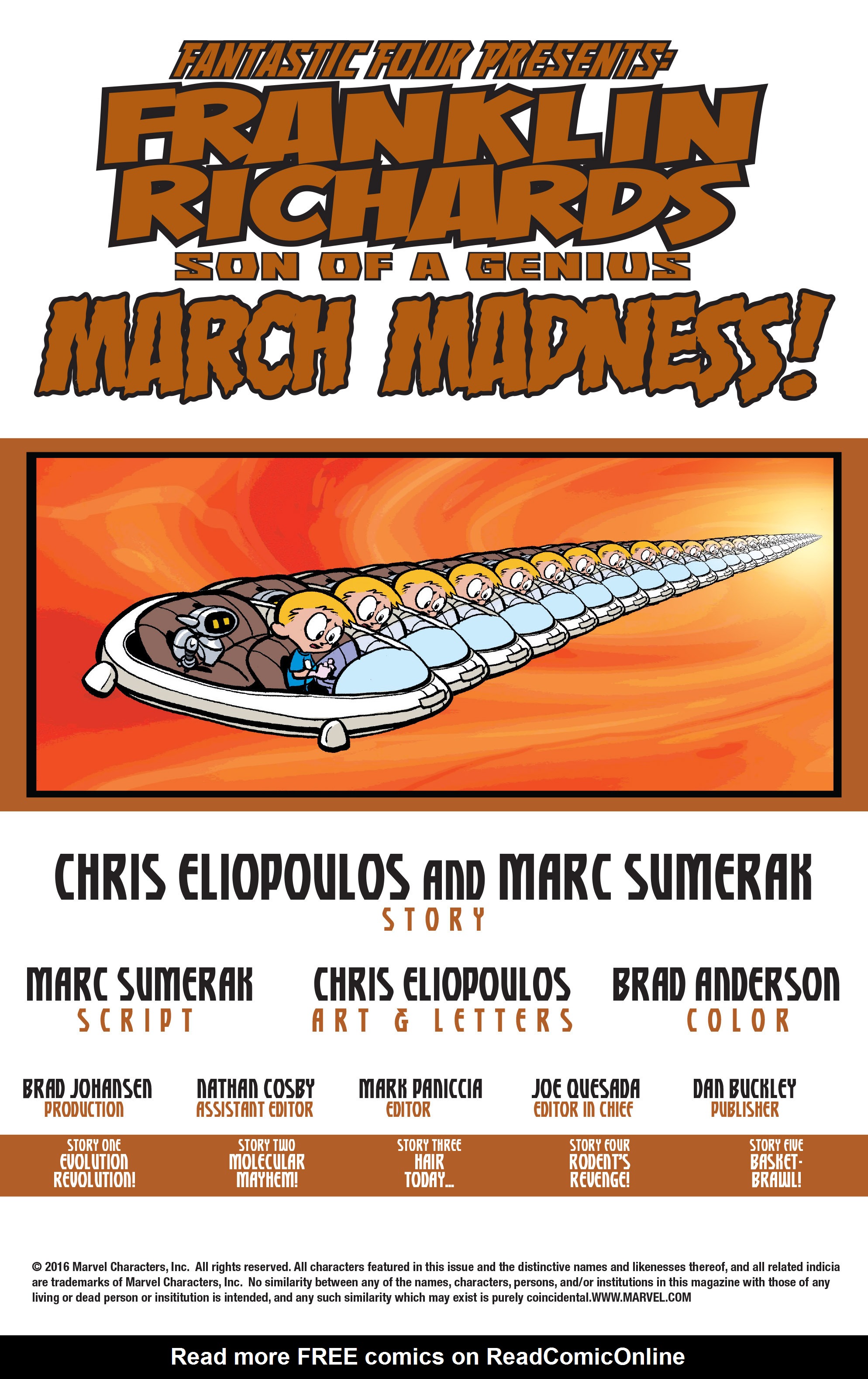 Read online Franklin Richards: March Madness comic -  Issue # Full - 2