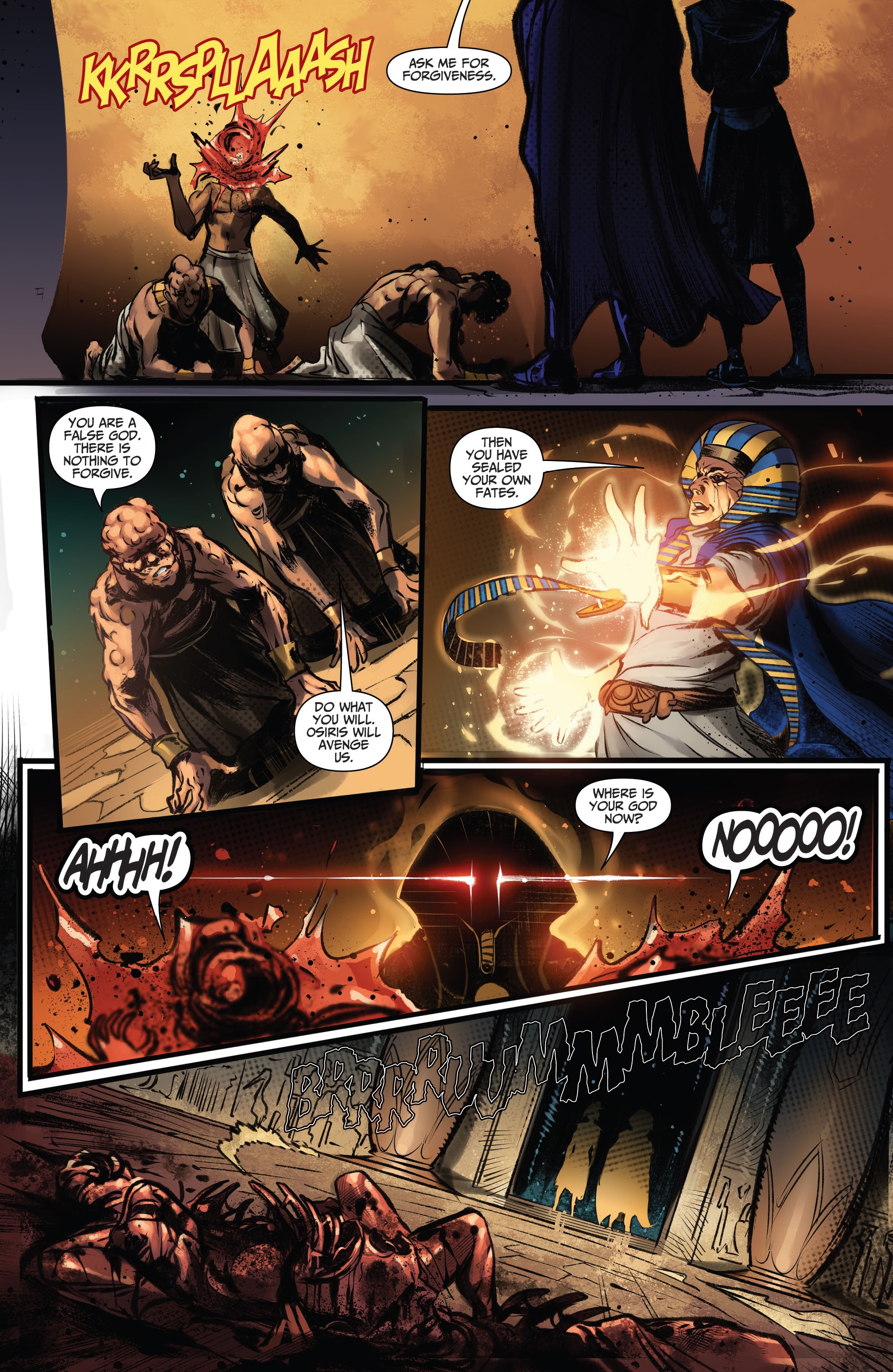 Read online Myths & Legends Quarterly: Blood Pharaoh comic -  Issue # Full - 53
