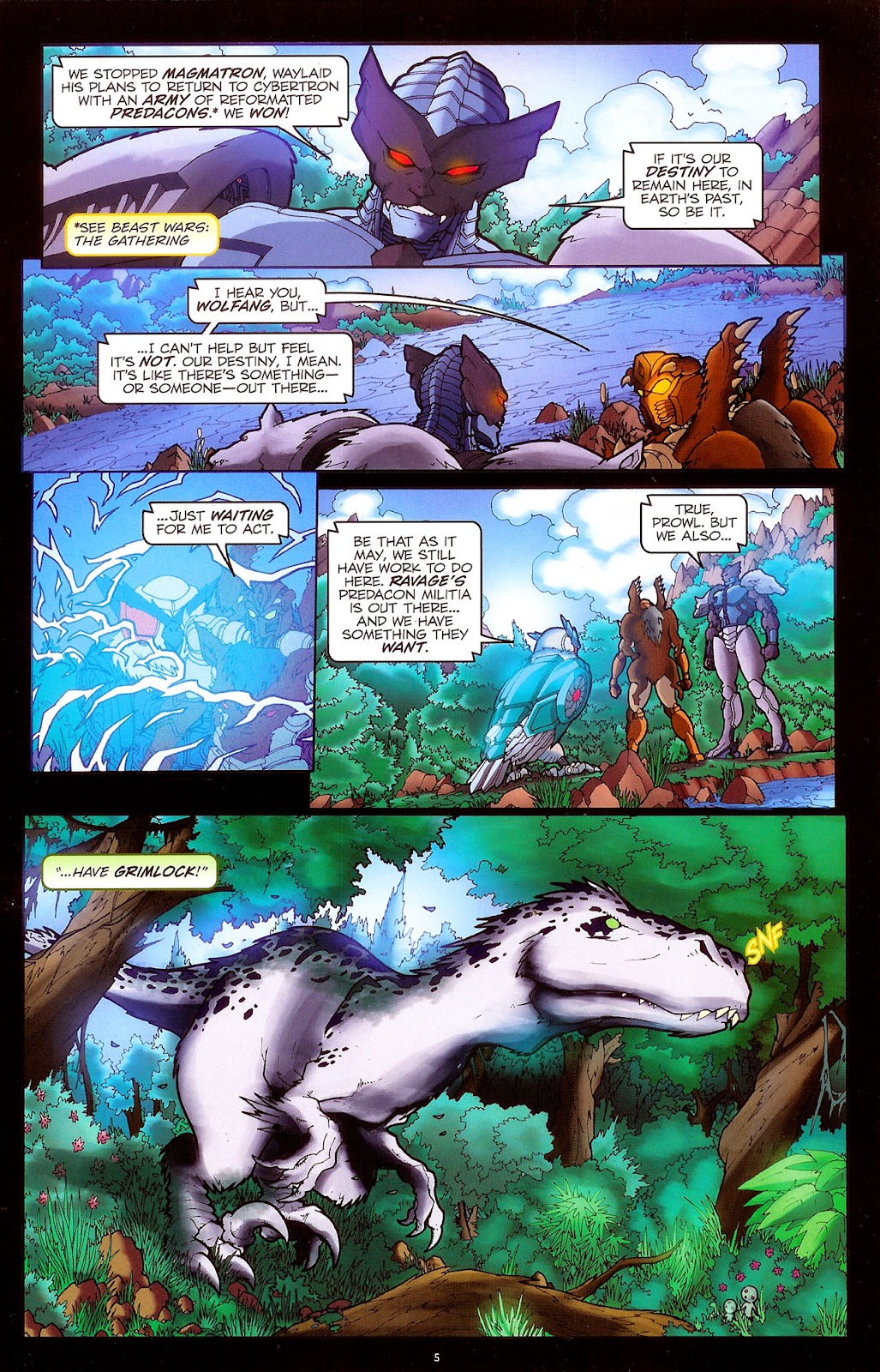 Transformers: Beast Wars: The Ascending issue 1 - Page 7
