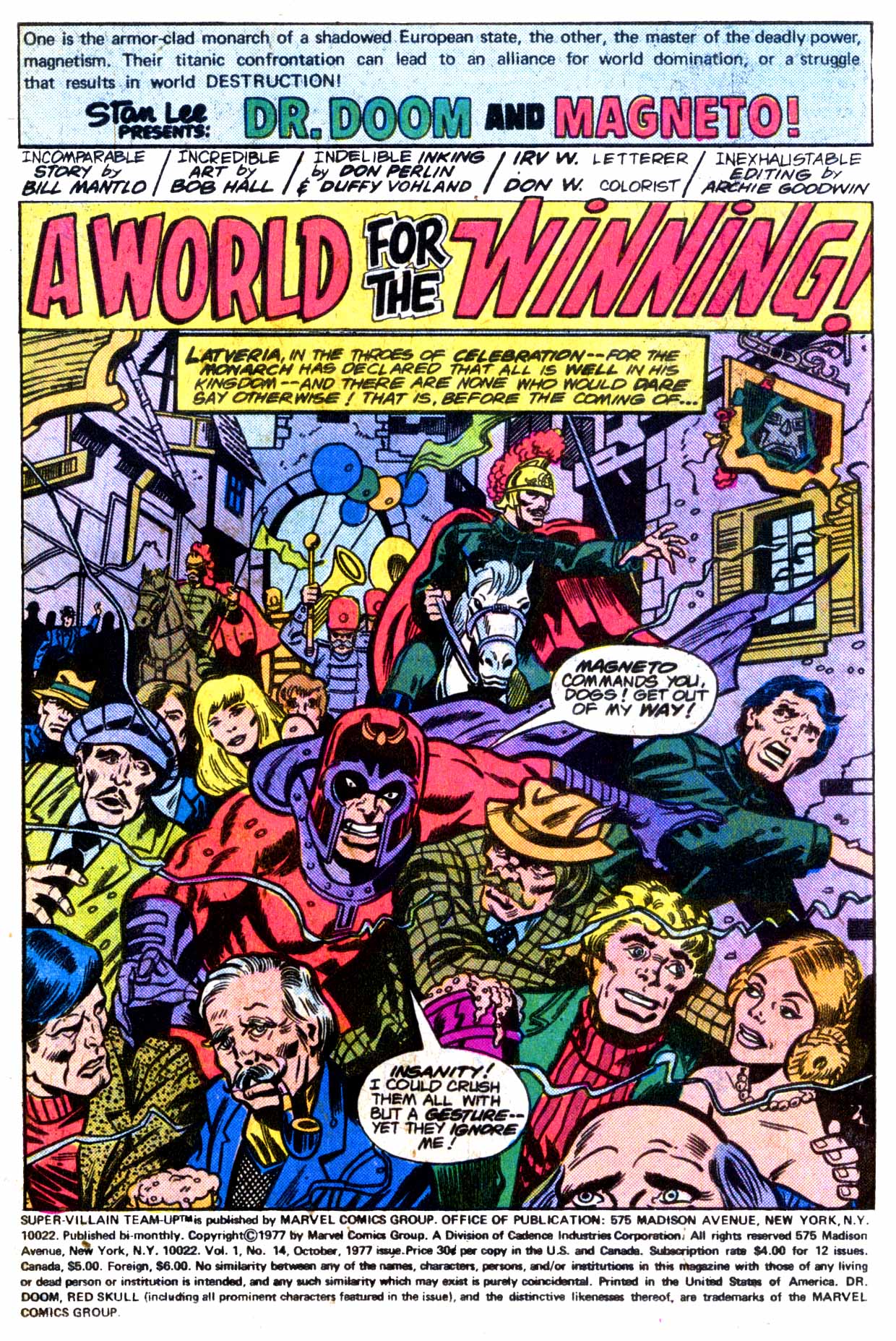 Read online Super-Villain Team-Up comic -  Issue #14 - 2