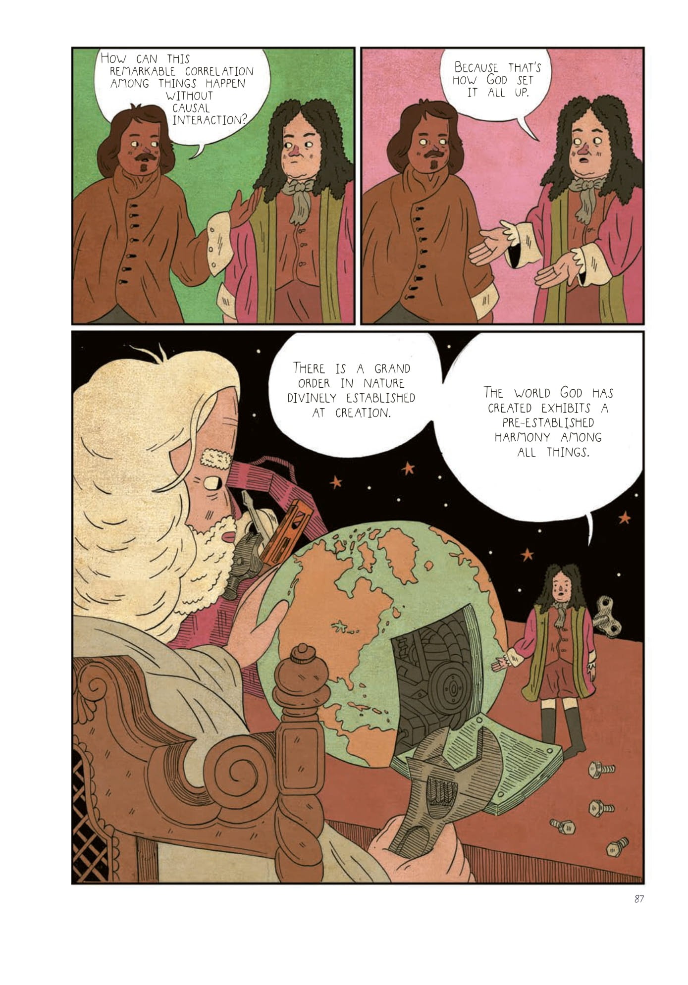 Read online Heretics!: The Wondrous (and Dangerous) Beginnings of Modern Philosophy comic -  Issue # TPB (Part 1) - 88