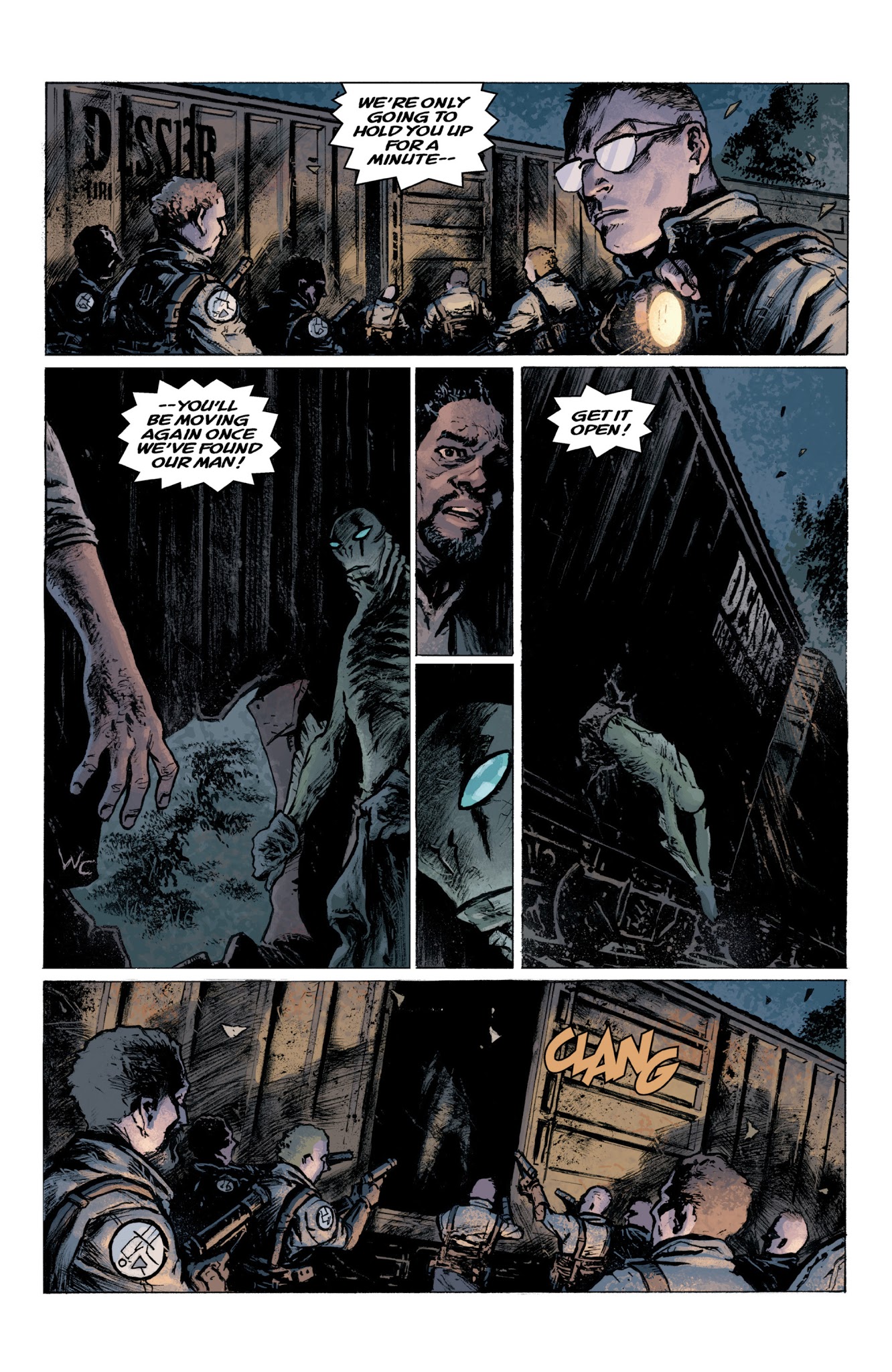 Read online Abe Sapien: Dark and Terrible and The New Race of Man comic -  Issue # TPB - 29