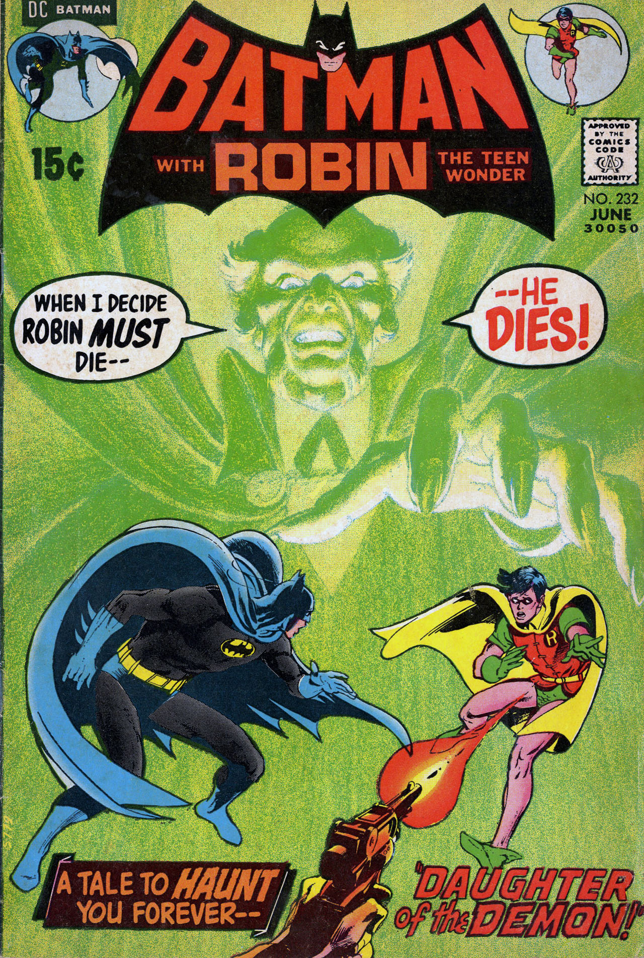 Read online Batman (1940) comic -  Issue #232 - 1