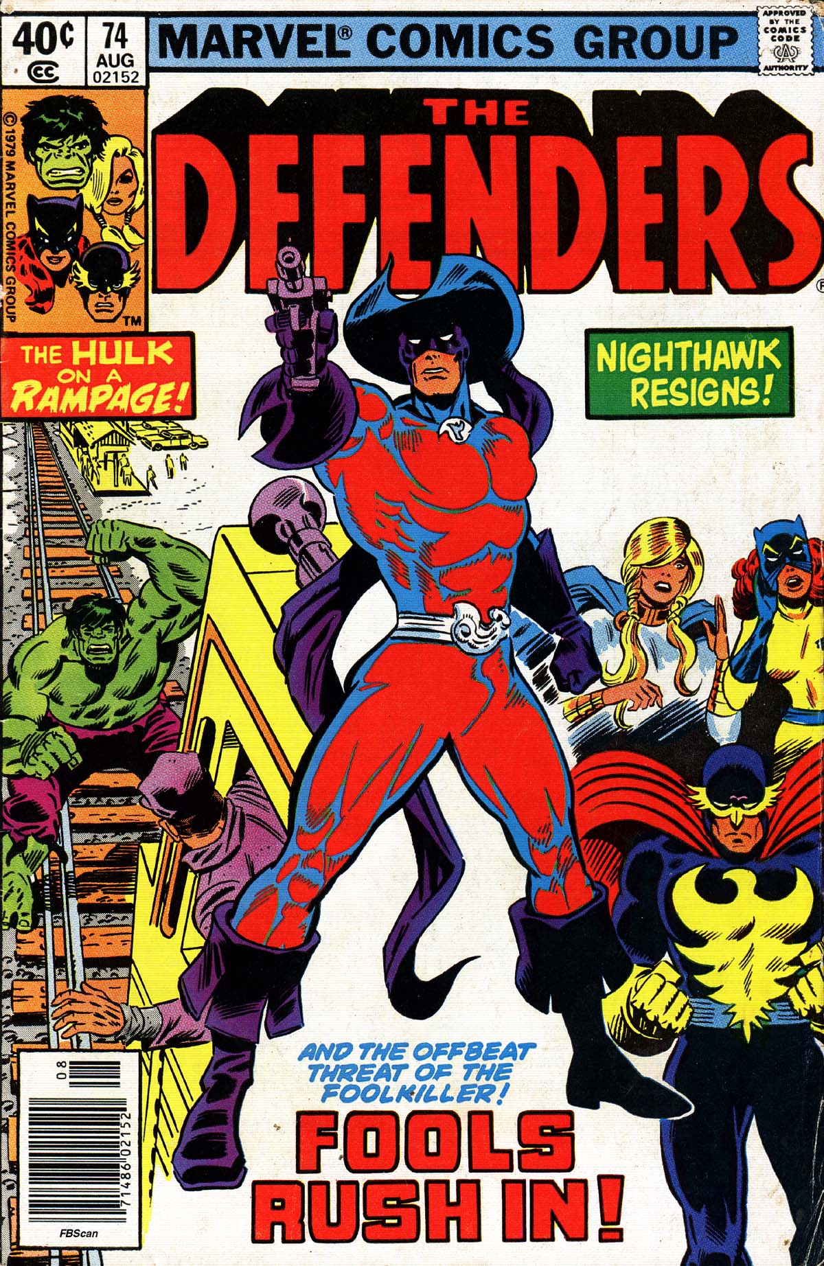 Read online The Defenders (1972) comic -  Issue #74 - 1