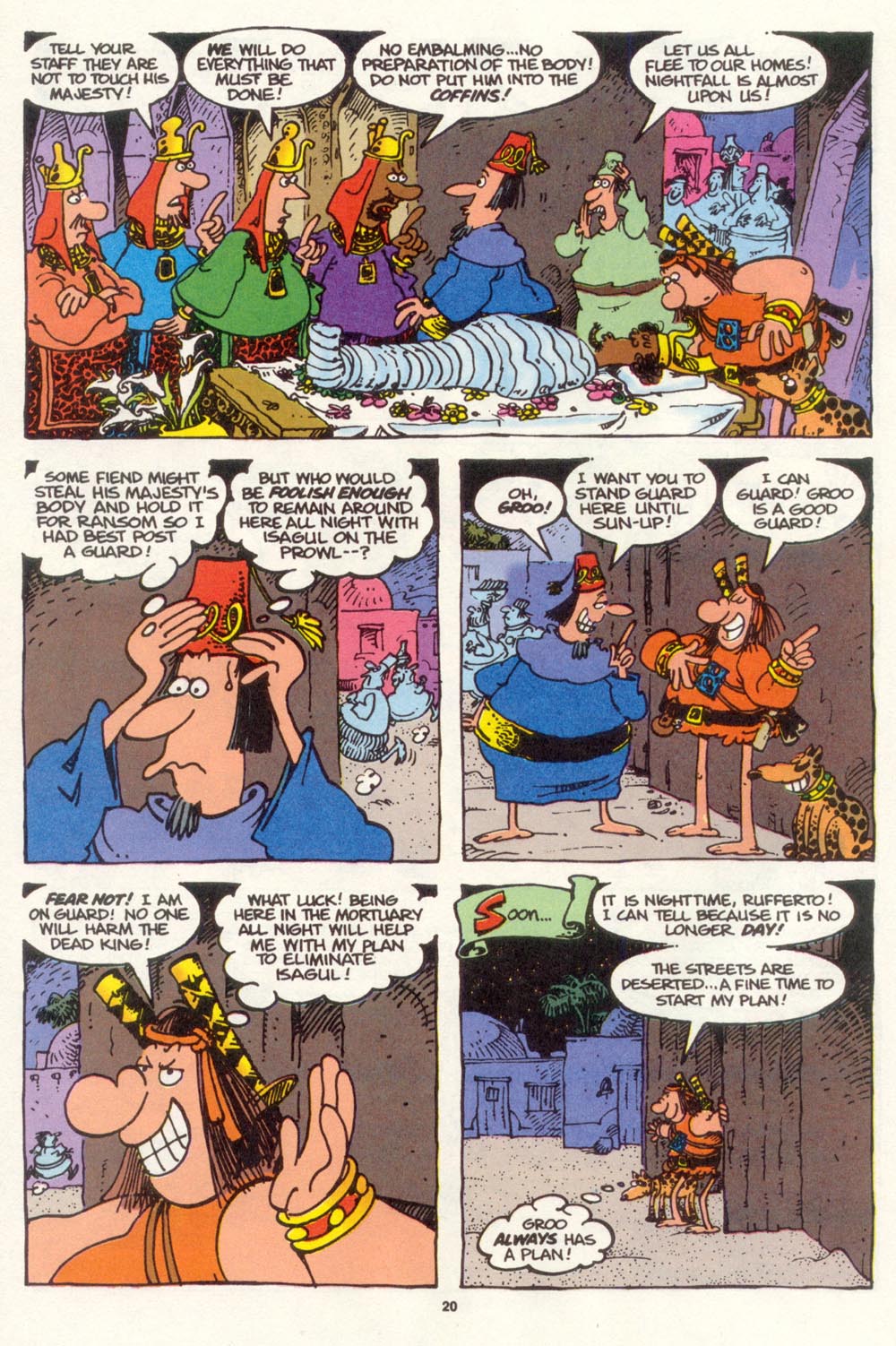 Read online Sergio Aragonés Groo the Wanderer comic -  Issue #110 - 22
