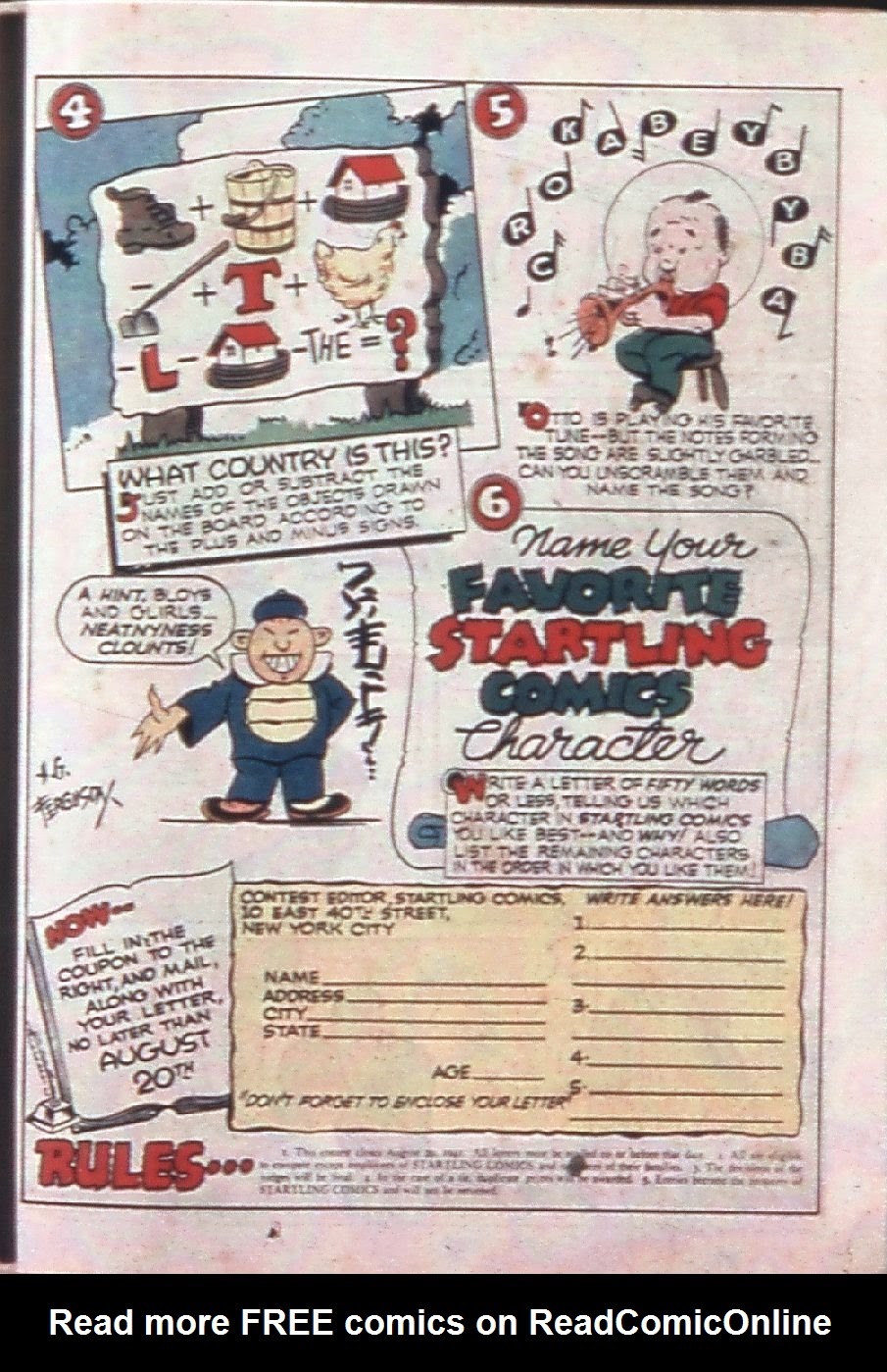 Read online Startling Comics comic -  Issue #9 - 43