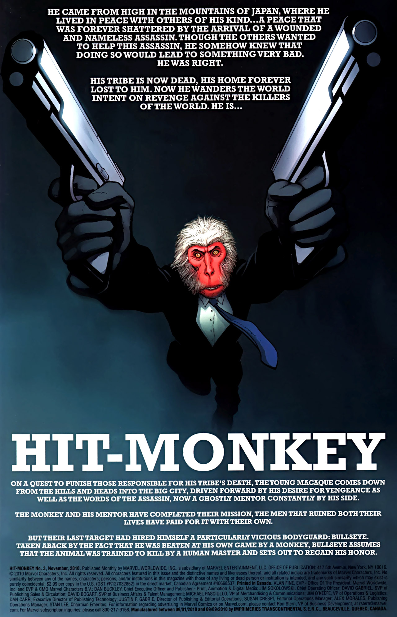 Read online Hit-Monkey comic -  Issue #3 - 2