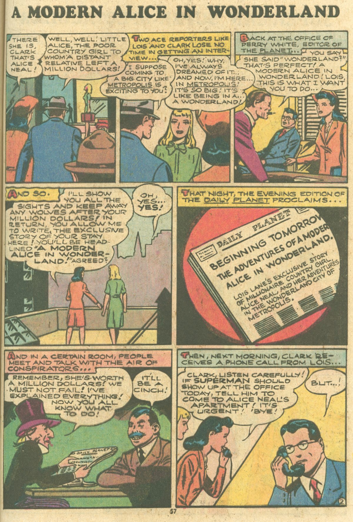 Read online Superman (1939) comic -  Issue #284 - 57
