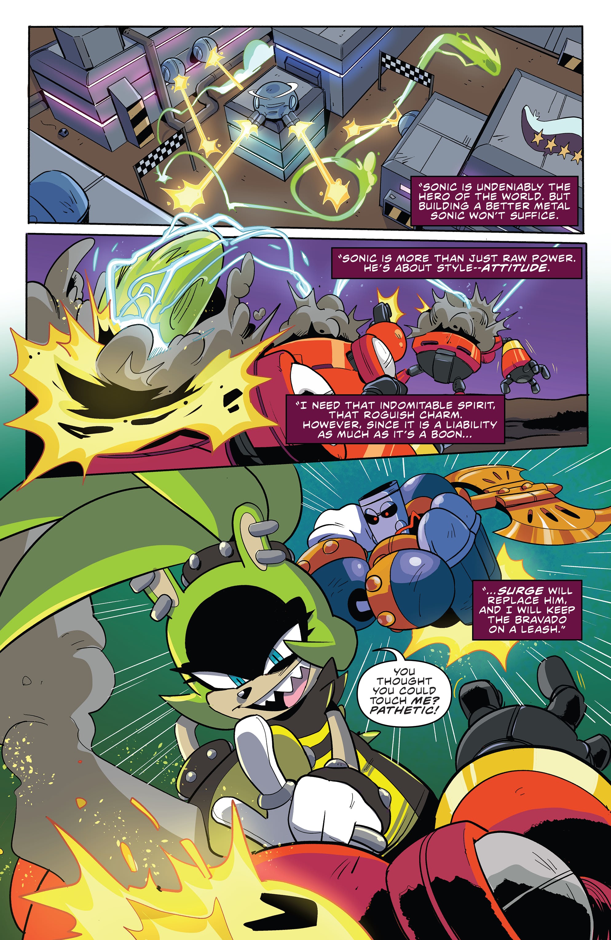 Read online Sonic the Hedgehog: Imposter Syndrome comic -  Issue #1 - 5