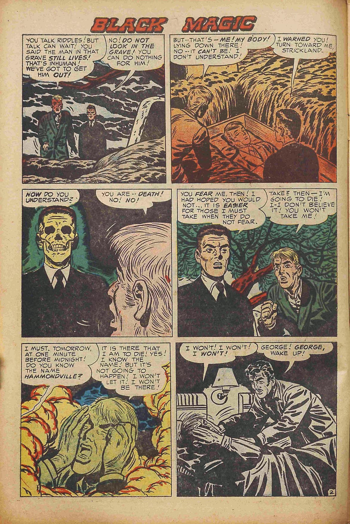 Read online Black Magic (1950) comic -  Issue #23 - 10