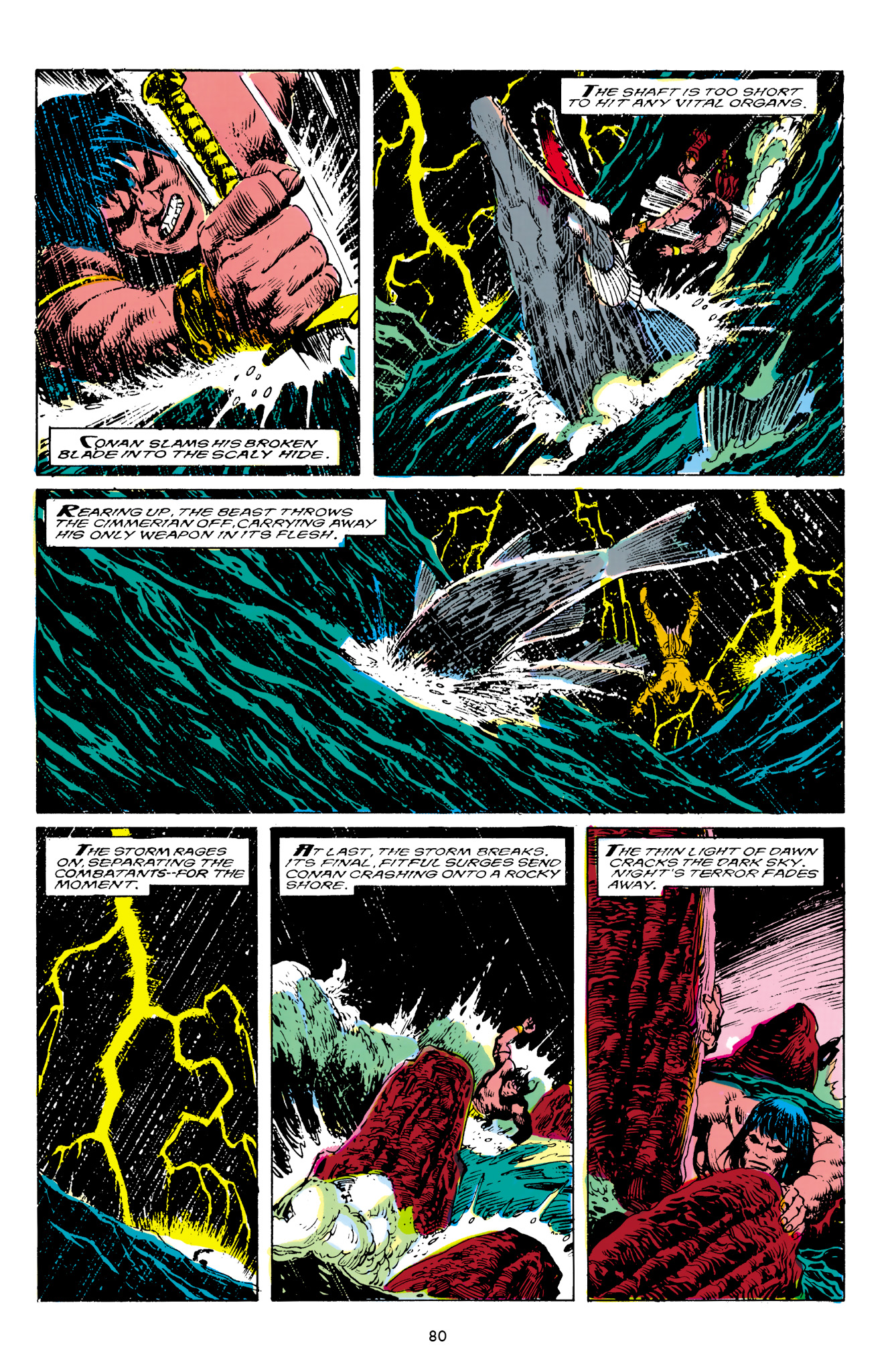 Read online The Chronicles of Conan comic -  Issue # TPB 28 (Part 1) - 80