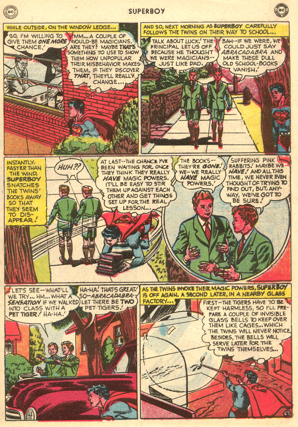 Read online Superboy (1949) comic -  Issue #13 - 38