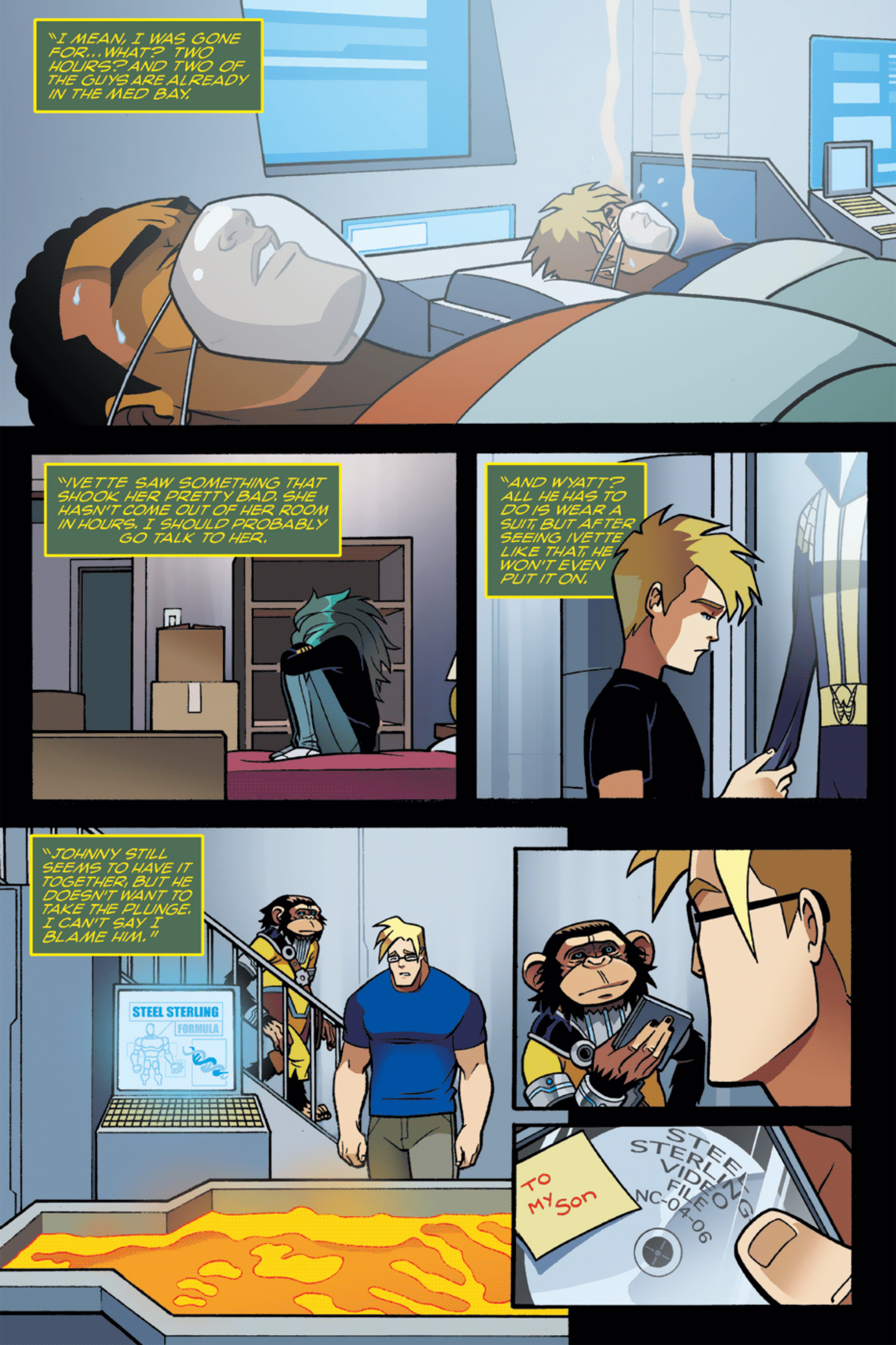 Read online New Crusaders: Rise Of The Heroes comic -  Issue #4 - Act I - 3