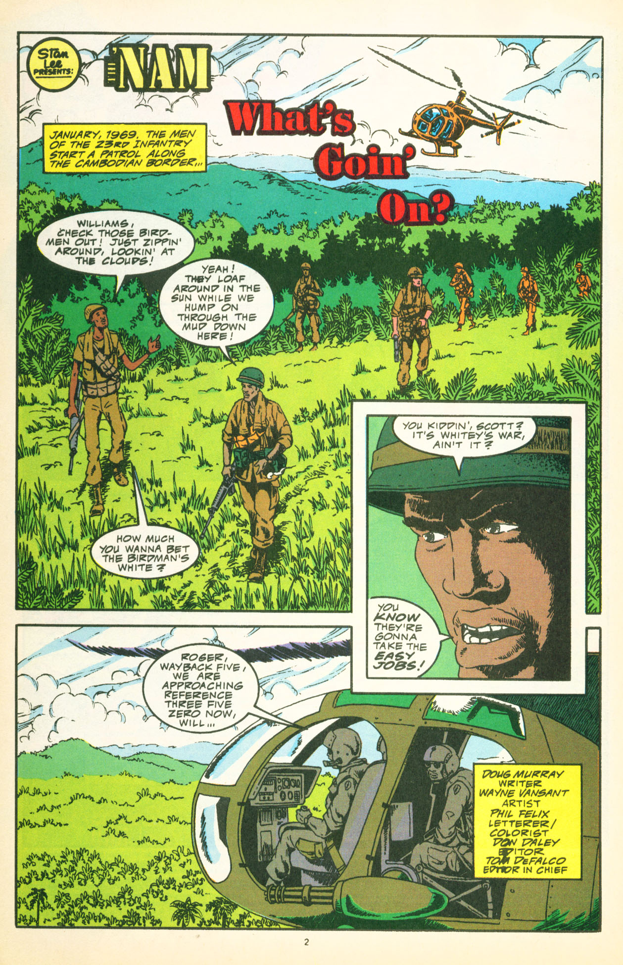 Read online The 'Nam comic -  Issue #36 - 3