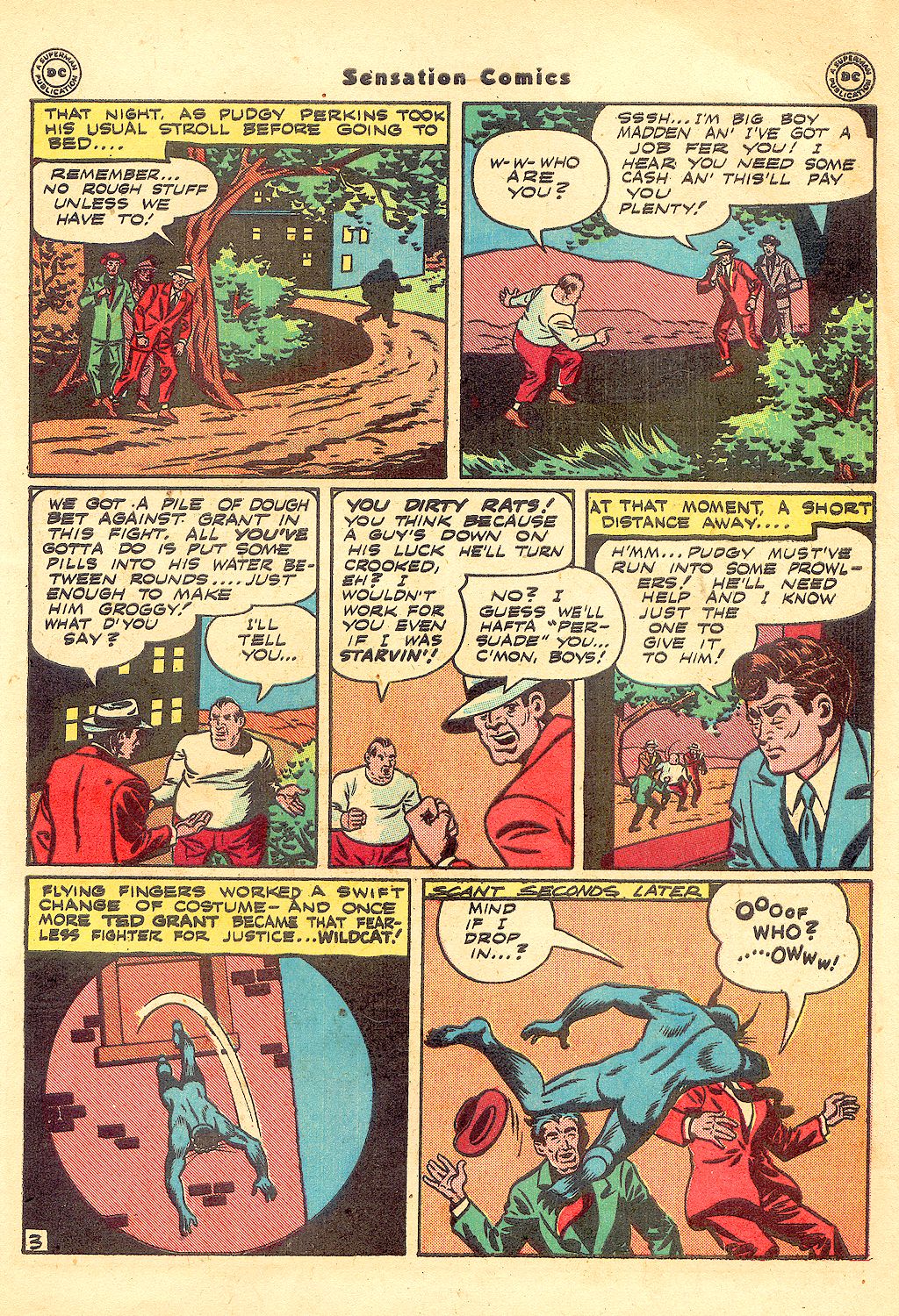 Read online Sensation (Mystery) Comics comic -  Issue #57 - 45