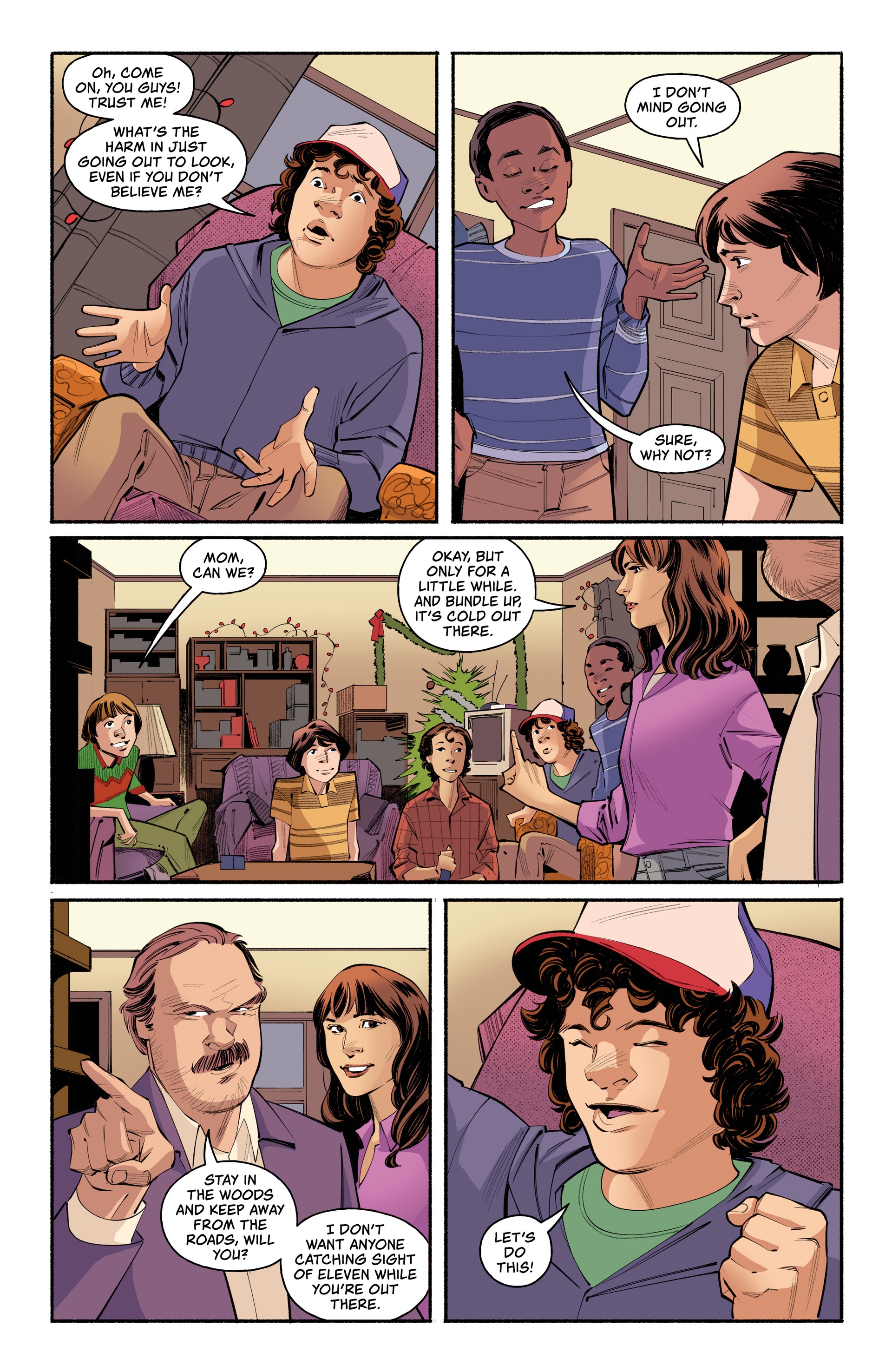 Read online Stranger Things Holiday Specials comic -  Issue # TPB - 64