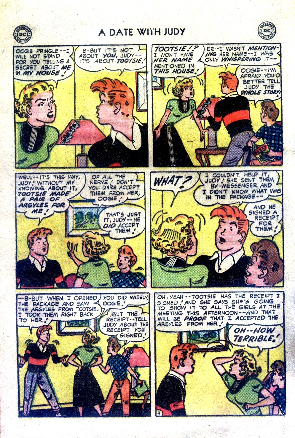 Read online A Date with Judy comic -  Issue #36 - 6