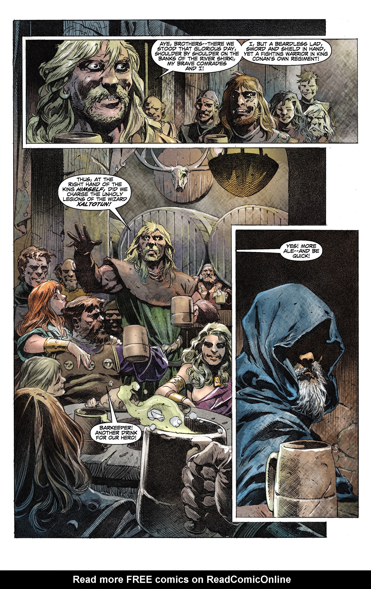Read online King Conan: Wolves Beyond the Border comic -  Issue #1 - 4