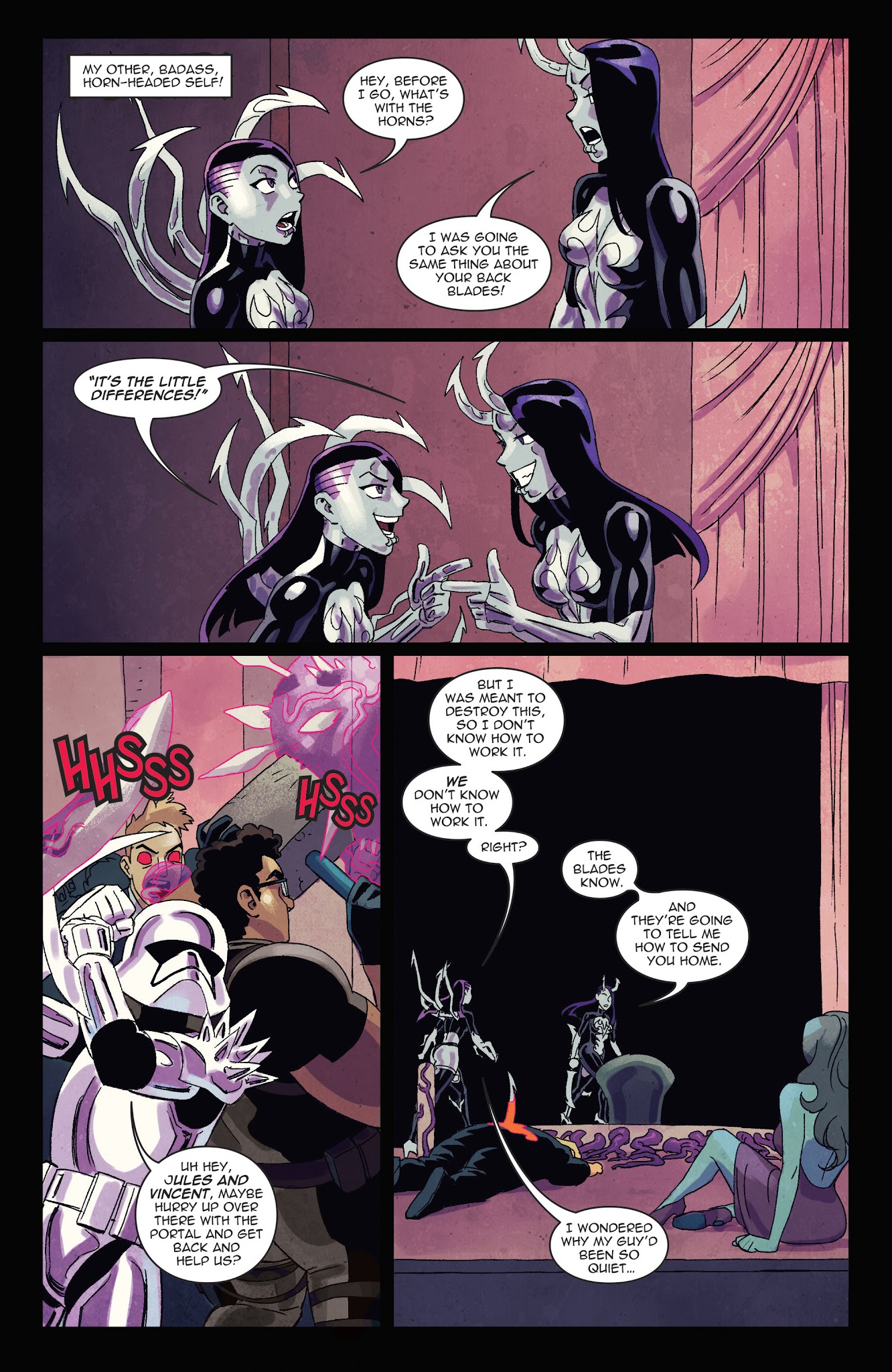 Read online Vampblade Season 2 comic -  Issue #12 - 22