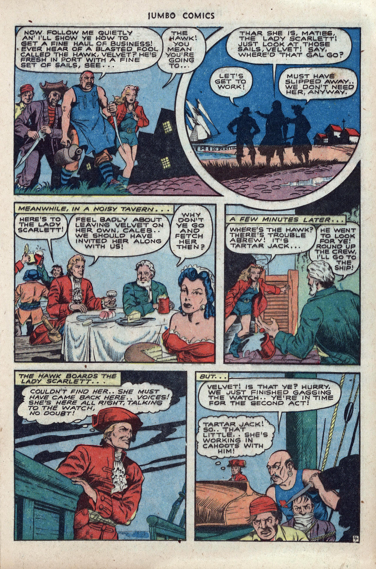 Read online Jumbo Comics comic -  Issue #66 - 25