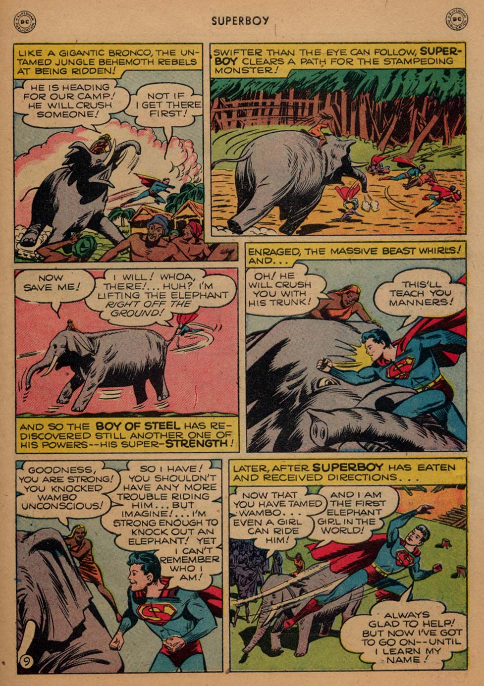 Read online Superboy (1949) comic -  Issue #2 - 39