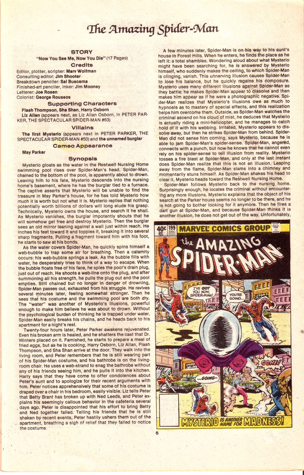 Read online The Official Marvel Index to The Amazing Spider-Man comic -  Issue #9 - 7