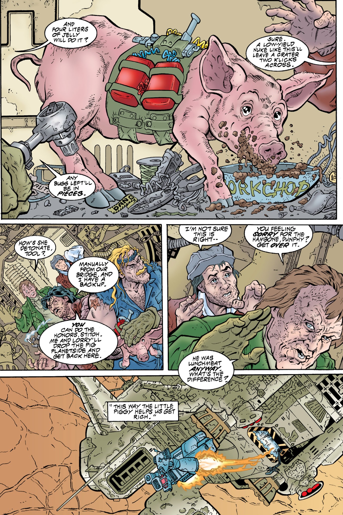 Read online Aliens Omnibus comic -  Issue # TPB 6 - 221