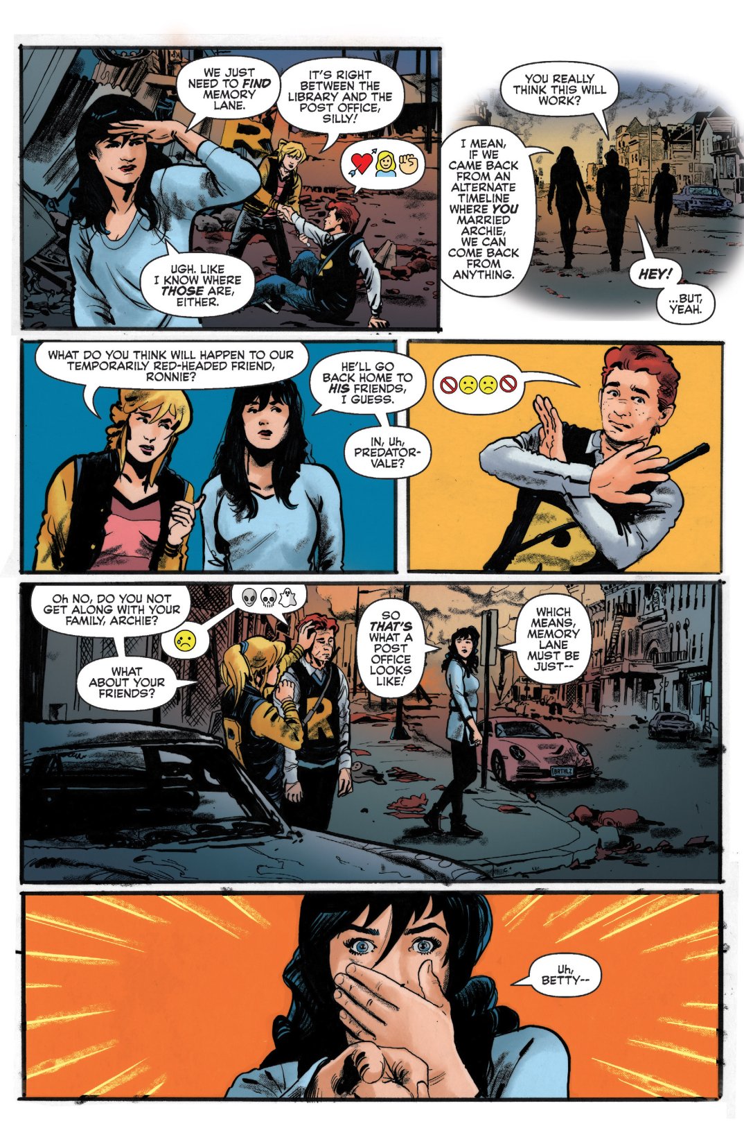 Read online Archie vs. Predator II comic -  Issue #1 - 6