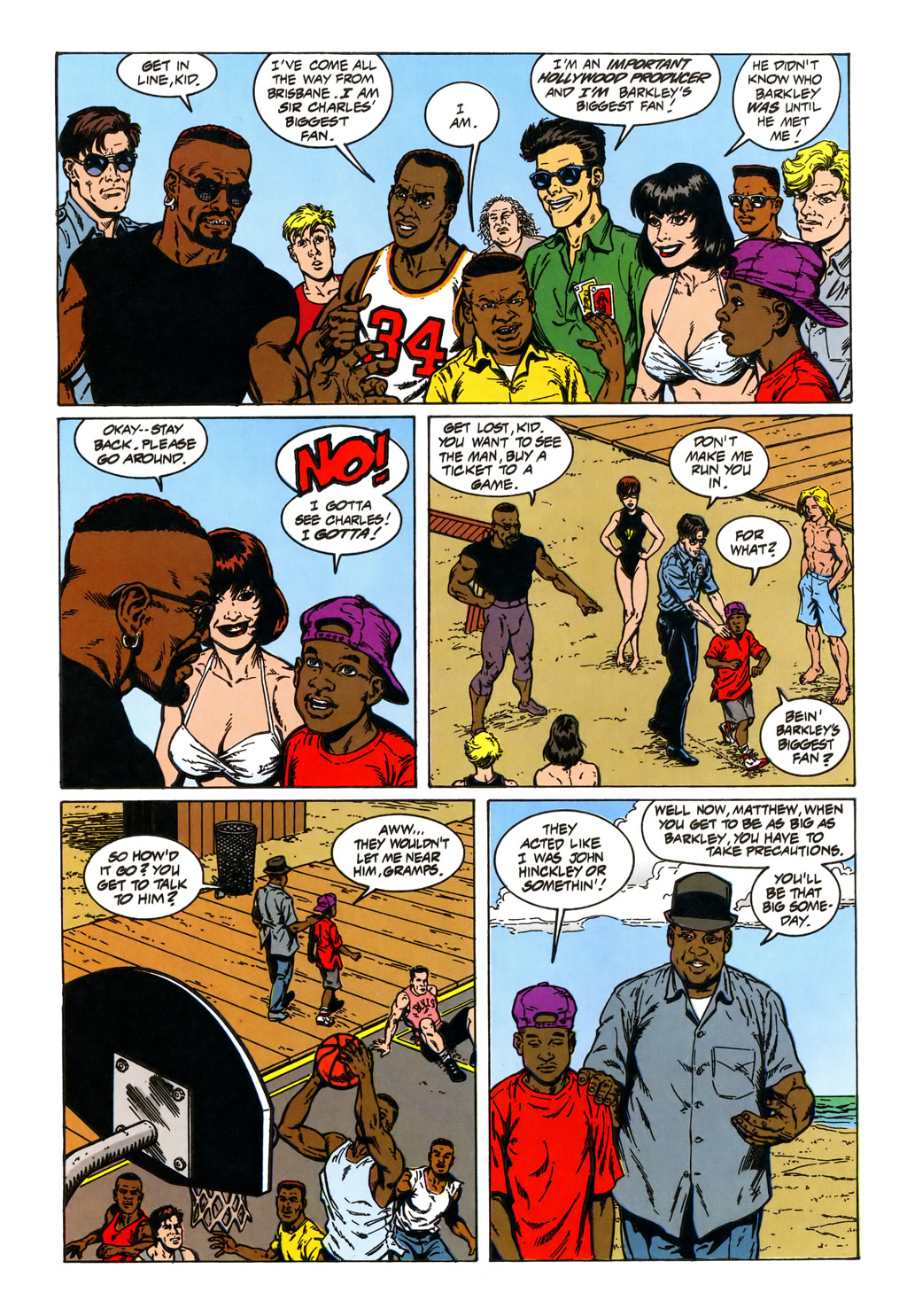 Read online Godzilla vs. Barkley comic -  Issue # Full - 6
