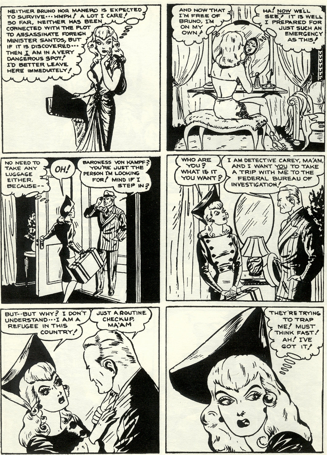 Read online Miss Fury (1979) comic -  Issue # Full - 42
