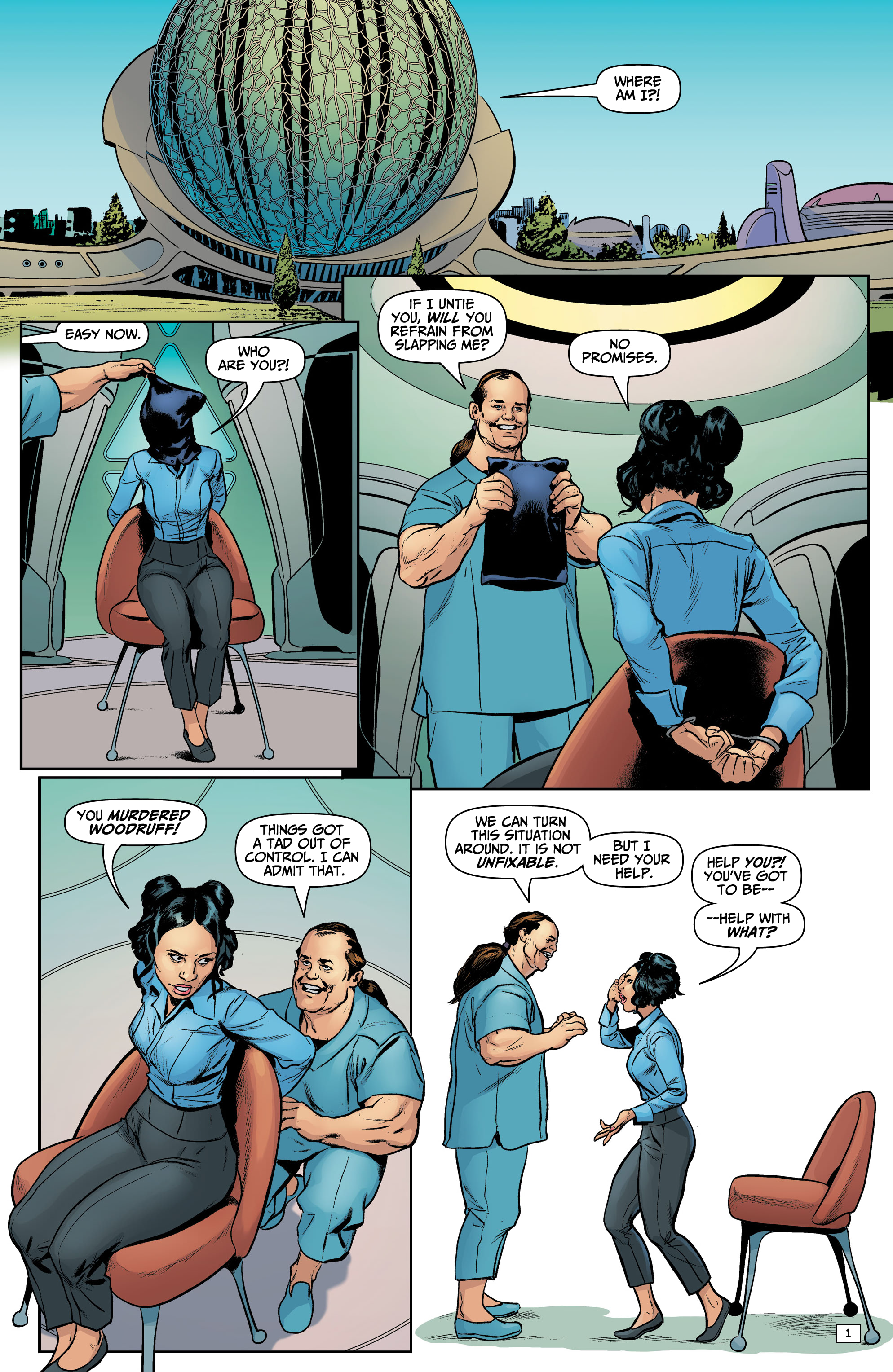 Read online Billionaire Island: Cult of Dogs comic -  Issue #6 - 3