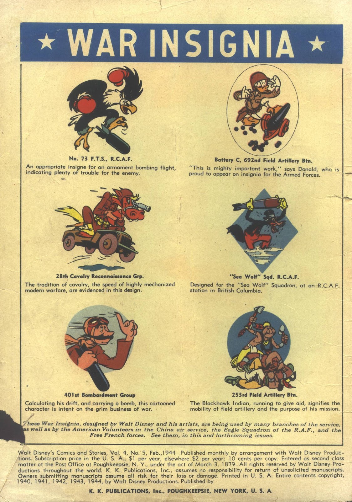Walt Disney's Comics and Stories issue 41 - Page 2
