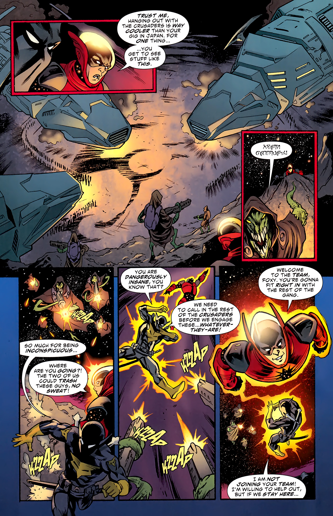 Read online The Mighty Crusaders comic -  Issue #3 - 20