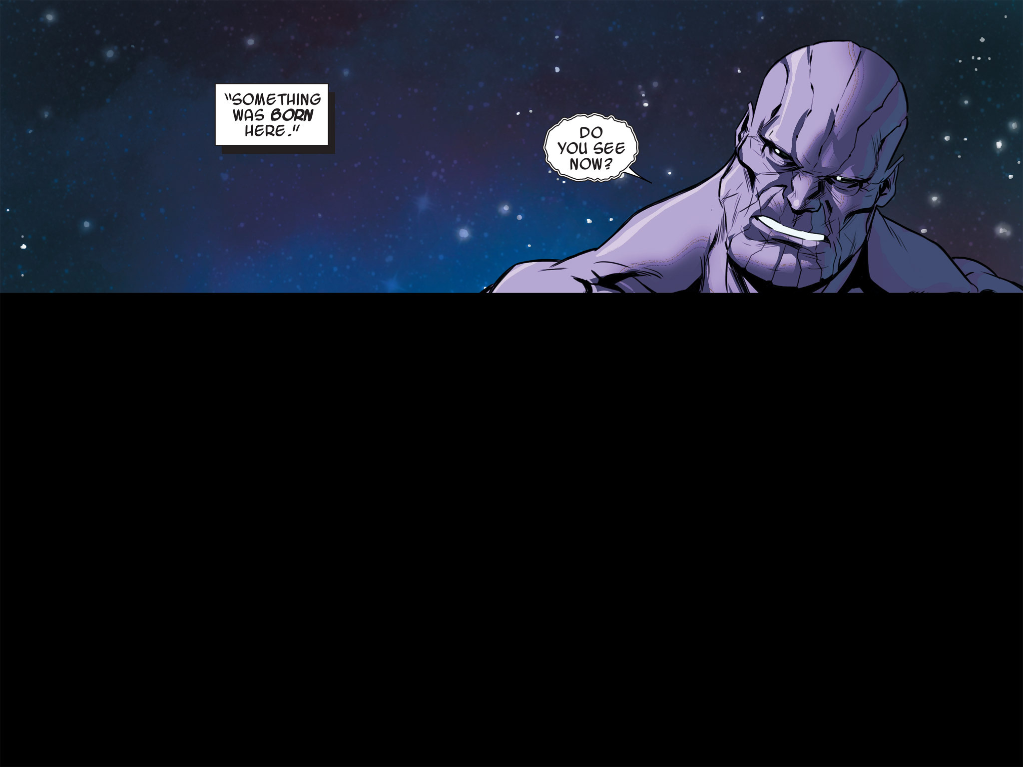Read online Thanos: A God Up There Listening comic -  Issue # TPB - 338