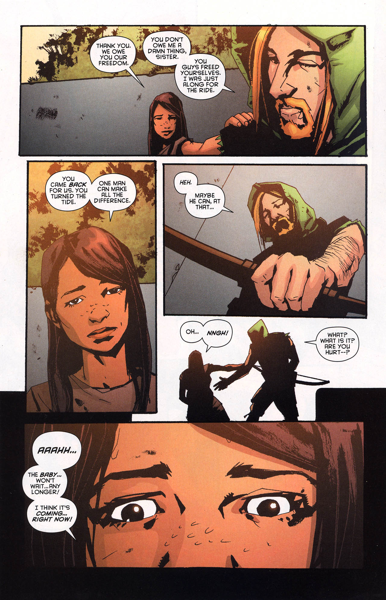 Read online Green Arrow: Year One comic -  Issue #6 - 26