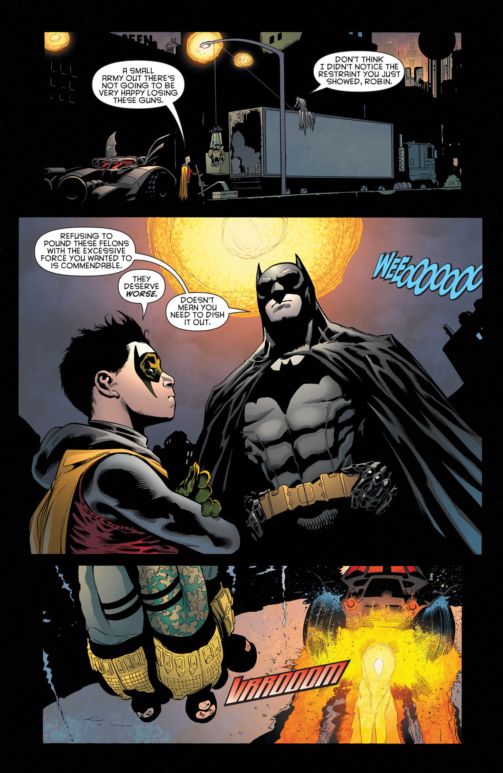 Read online Batman and Robin (2011) comic -  Issue # _Bad Blood (DC Essential Edition) (Part 1) - 35