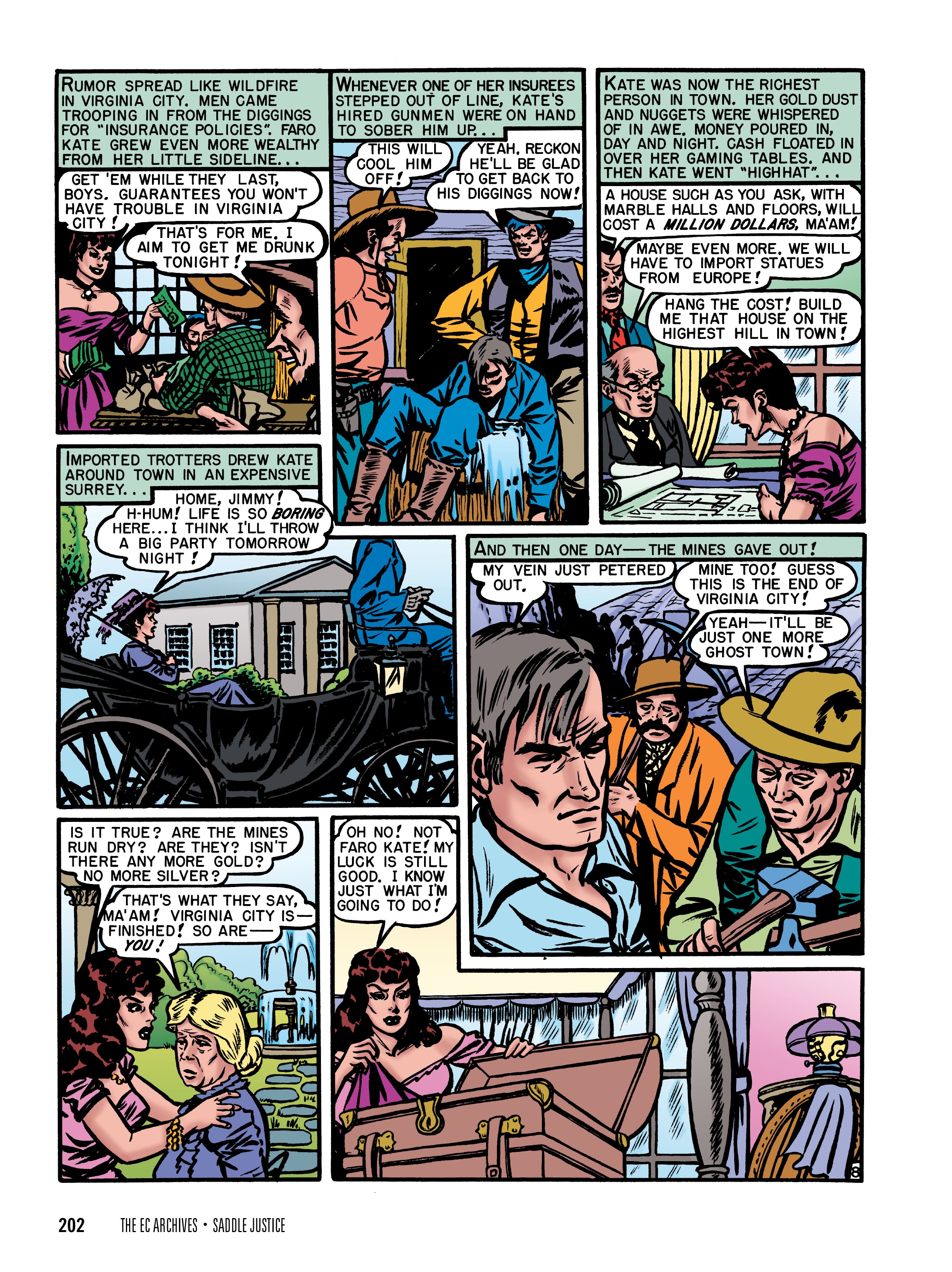 Read online The EC Archives: Saddle Justice comic -  Issue # TPB (Part 2) - 104